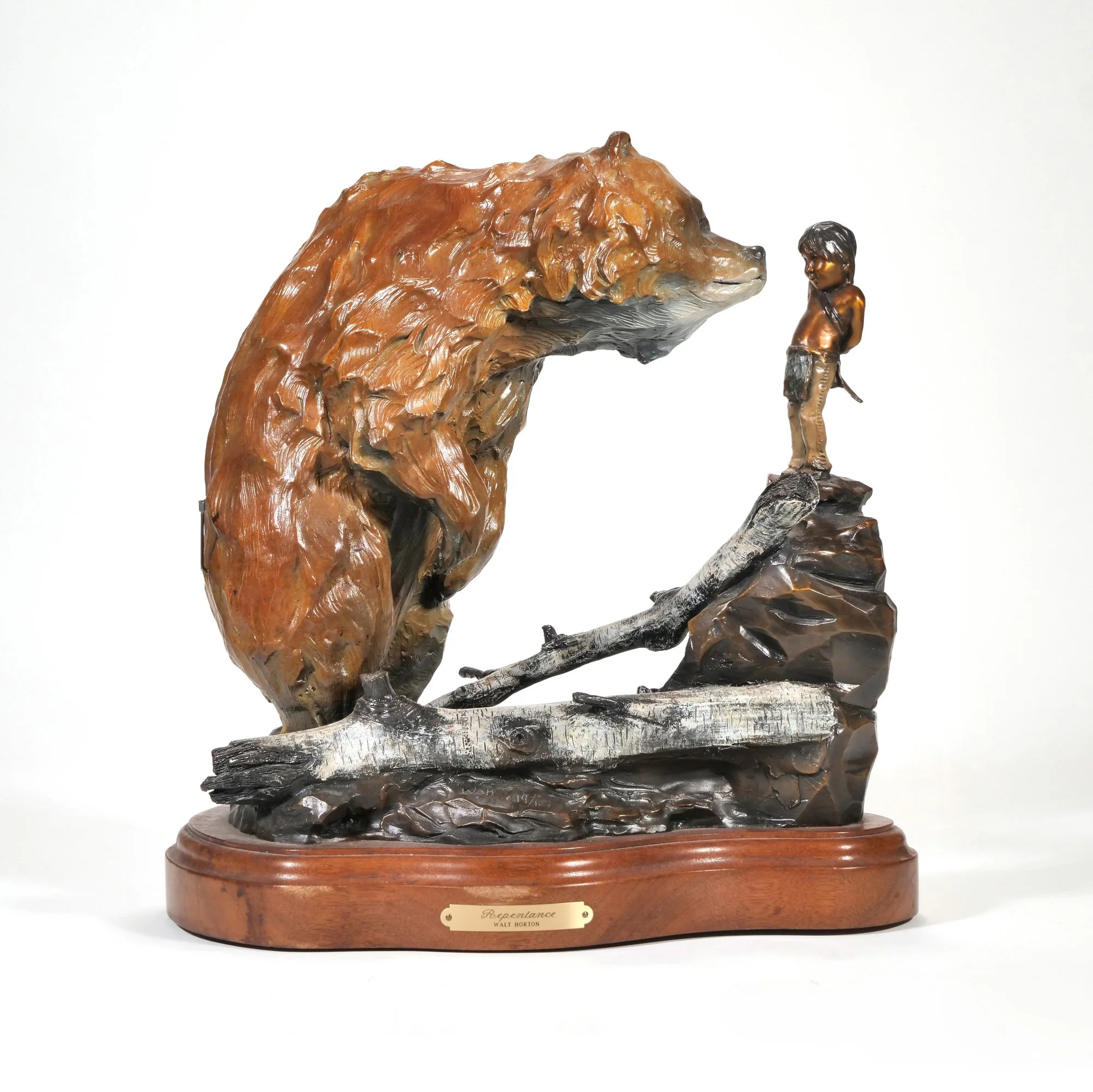 WALT HORTON (American, 1953-2010), BRONZE | Hammer: $4,400