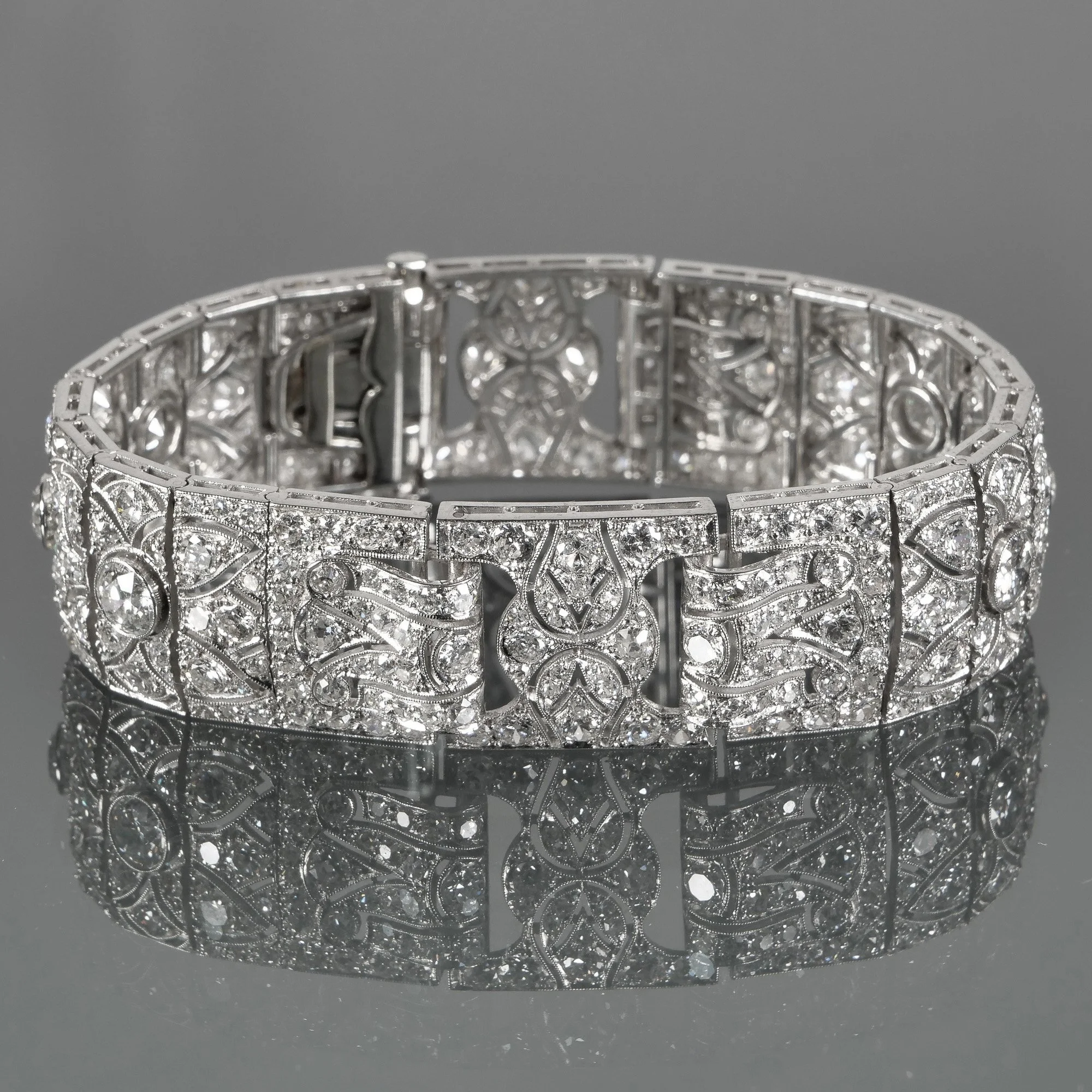 French Art Deco Diamond Bracelet  $11,000 