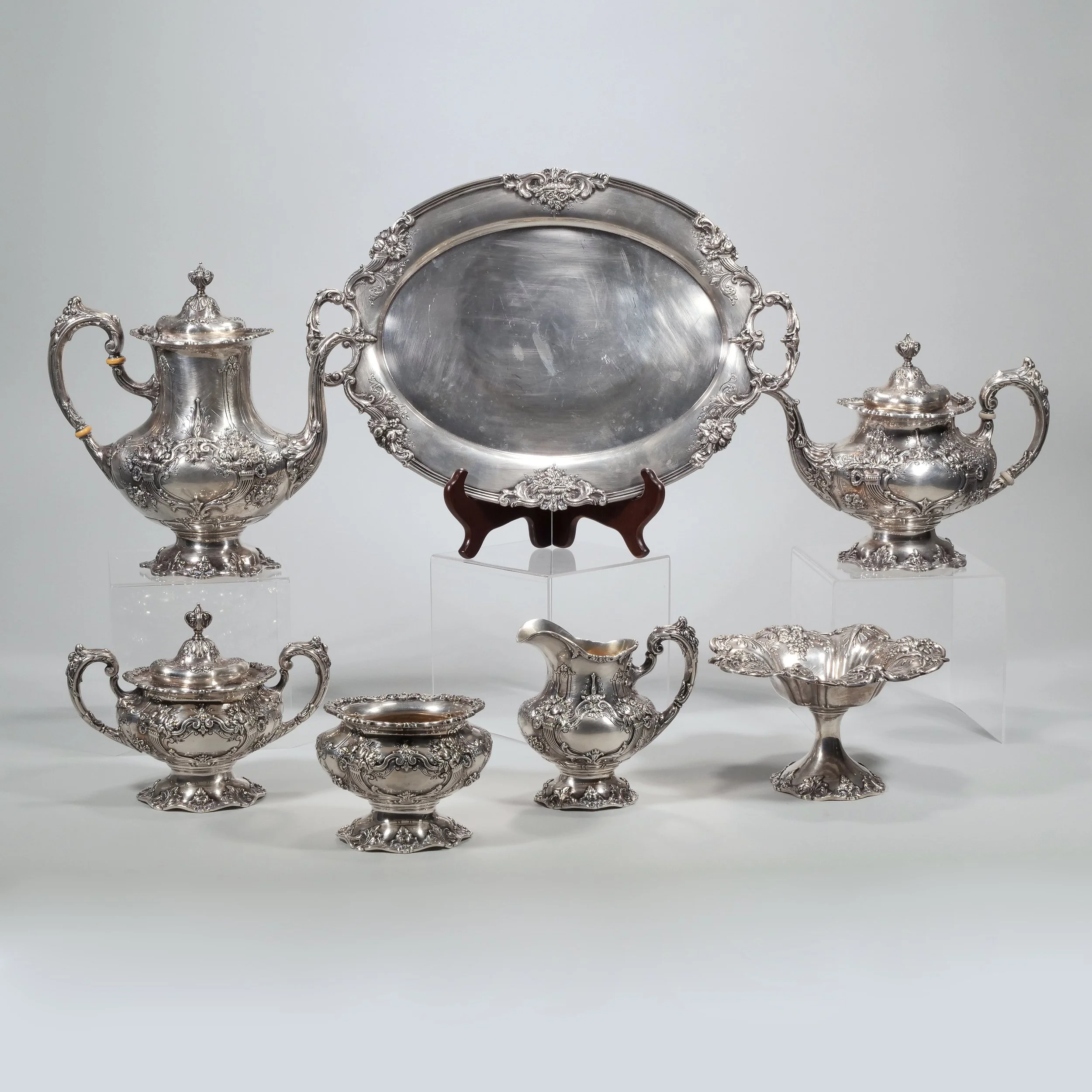 Reed & Barton Francis I Sterling Tea & Coffee Set  $6,000 