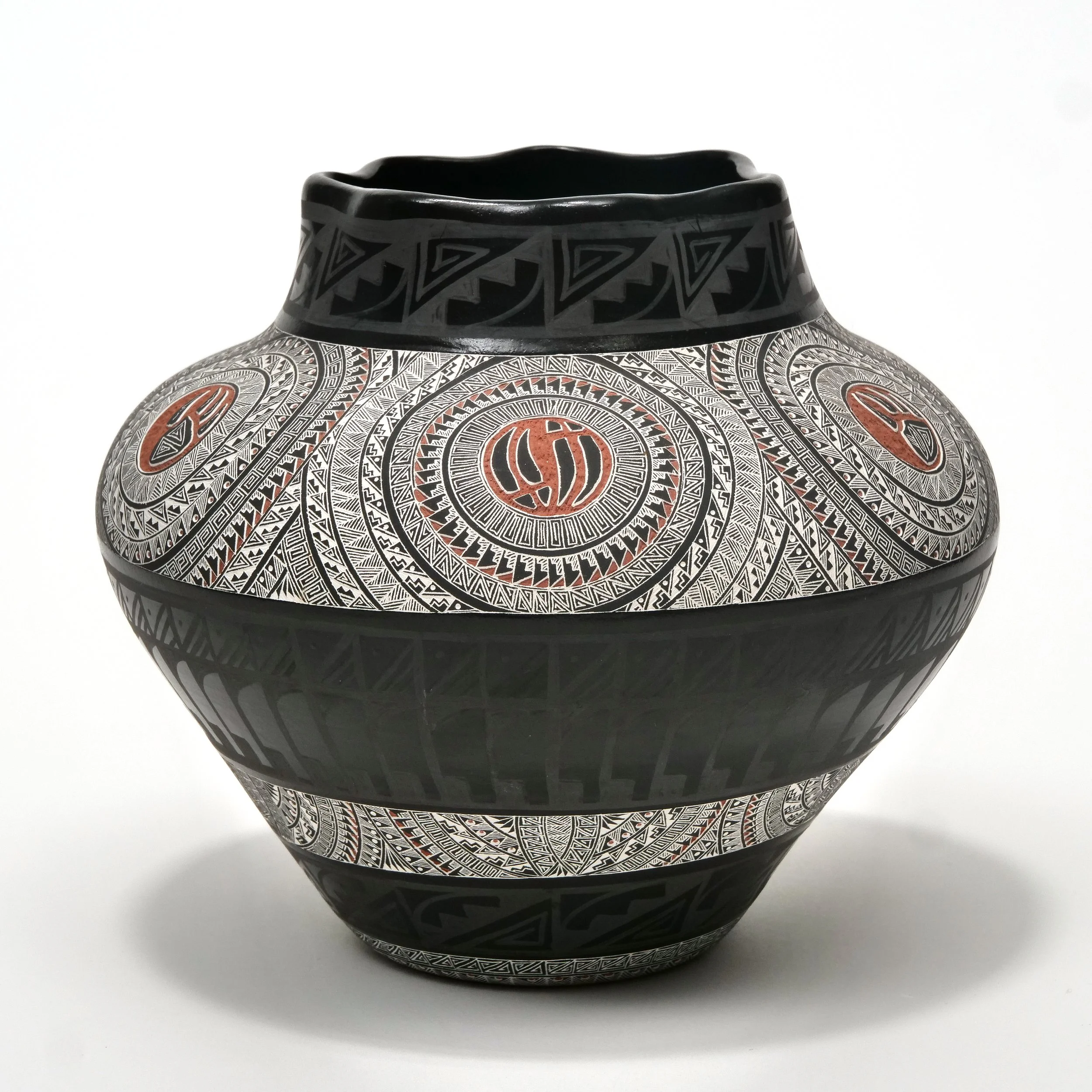 MARVIN BLACKMORE (American, 20th Century) POTTERY VASE