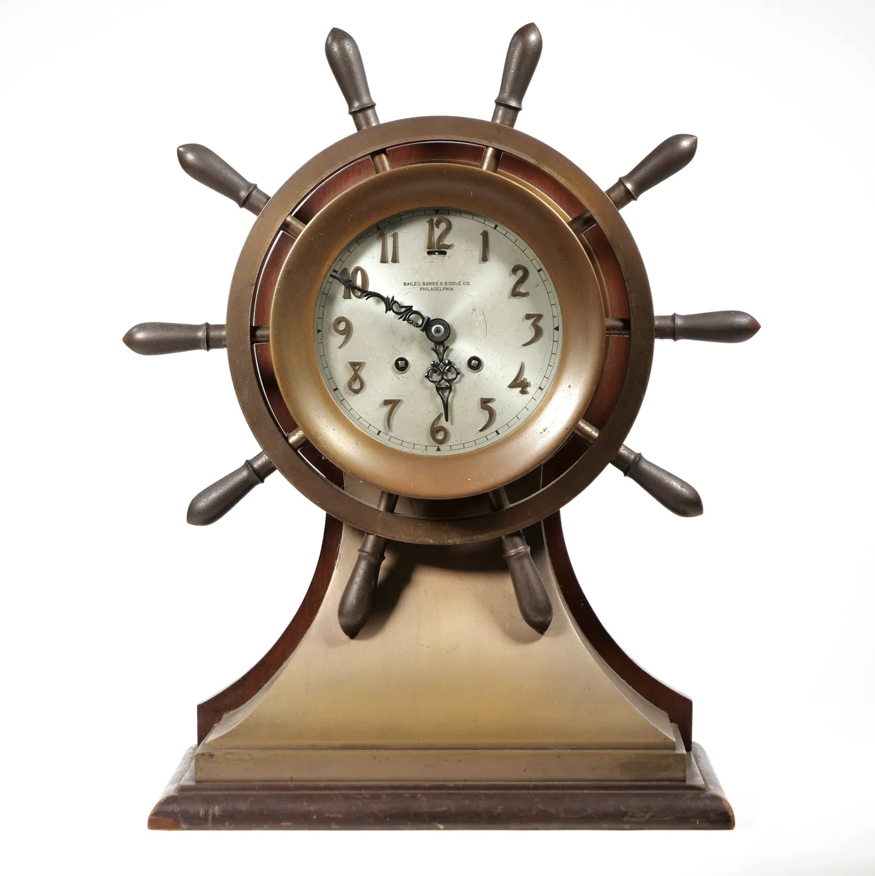 Bailey Banks & Biddle Ship's Bell Clock  $1,600 