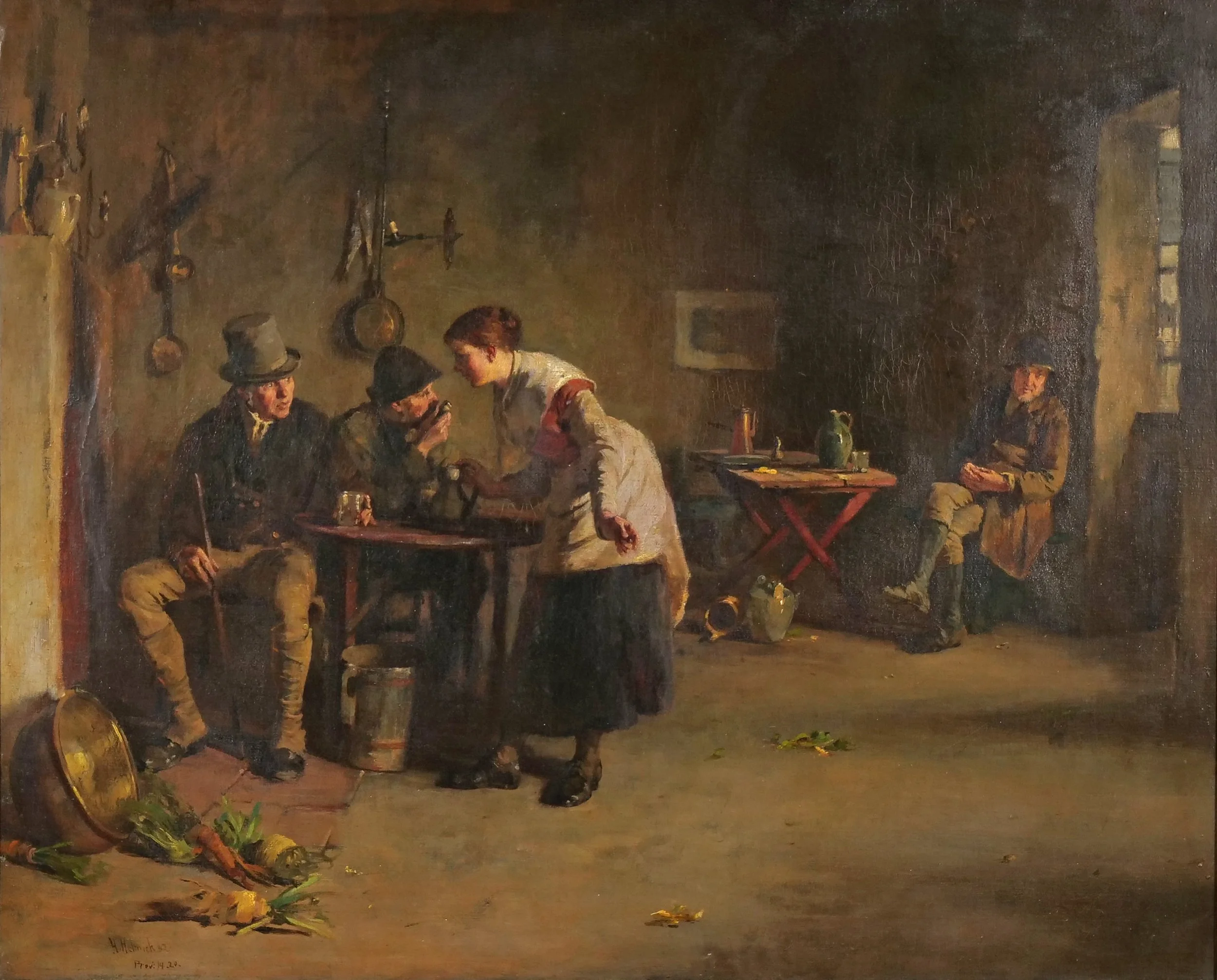 HOWARD HELMICK (American, 1840-1907) | $1,500 - 2,500
