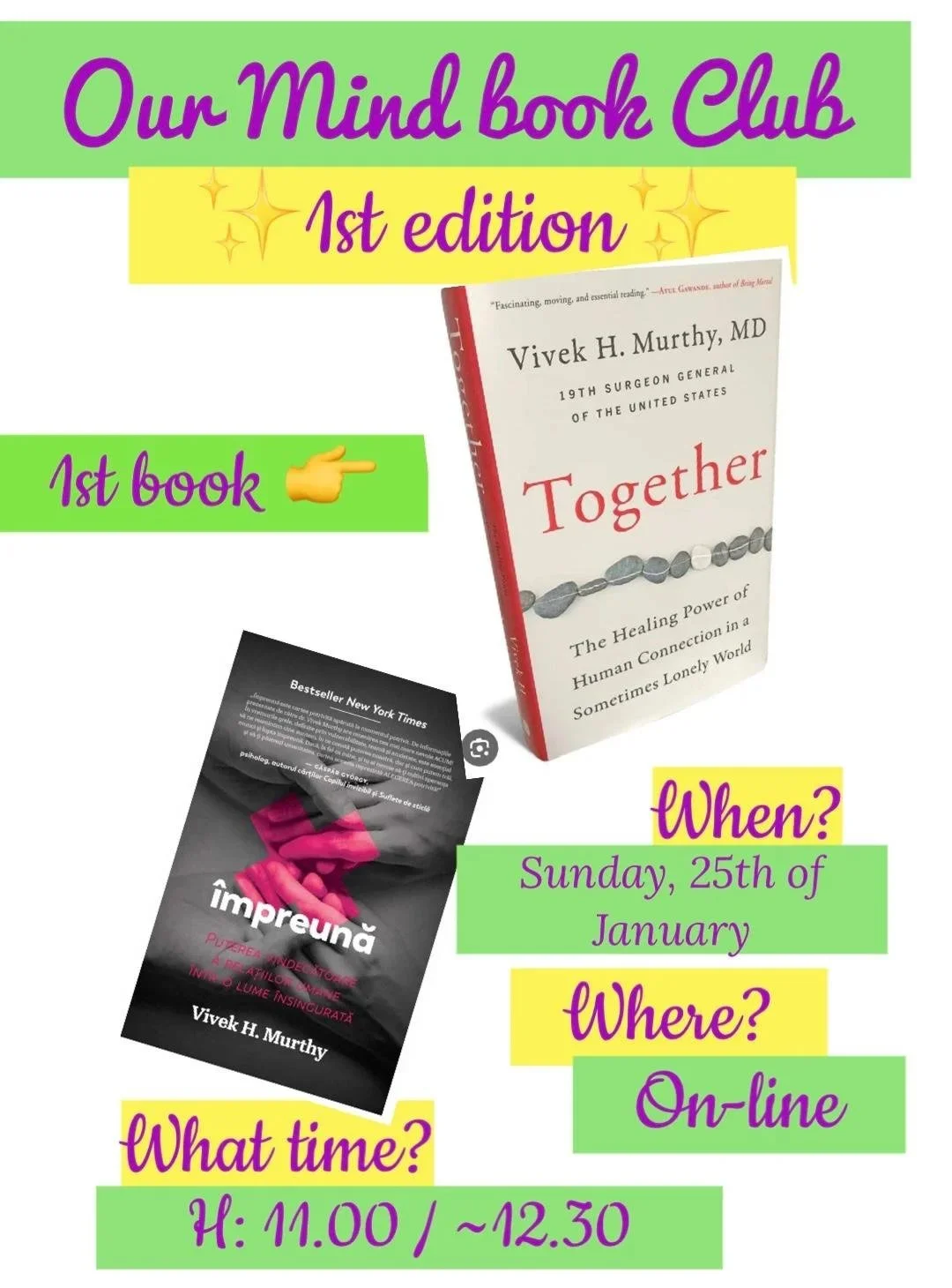 Book club: Together by Vivek H. Murthy