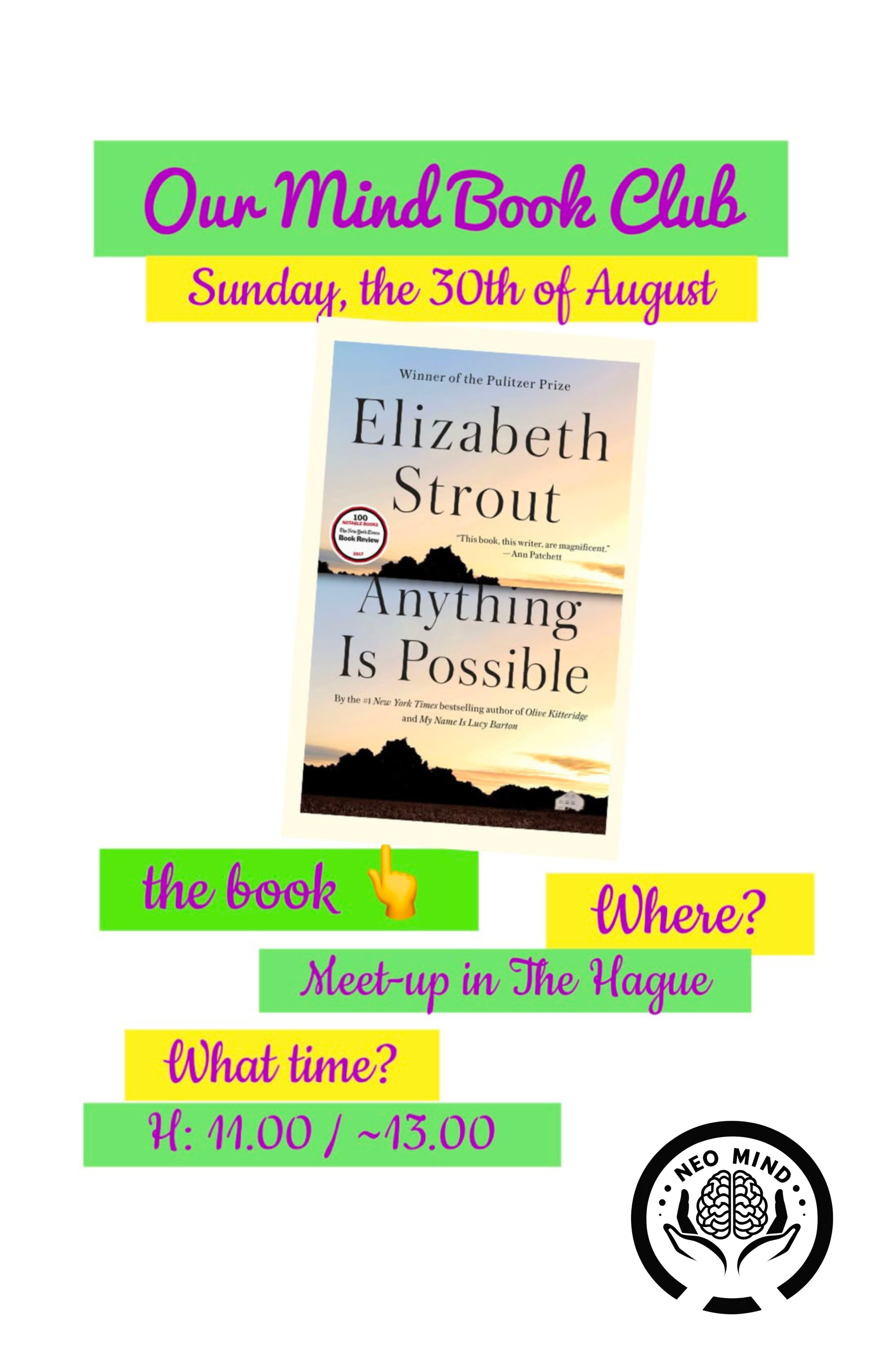 “Anything Is Possible” by Elizabeth Strout 