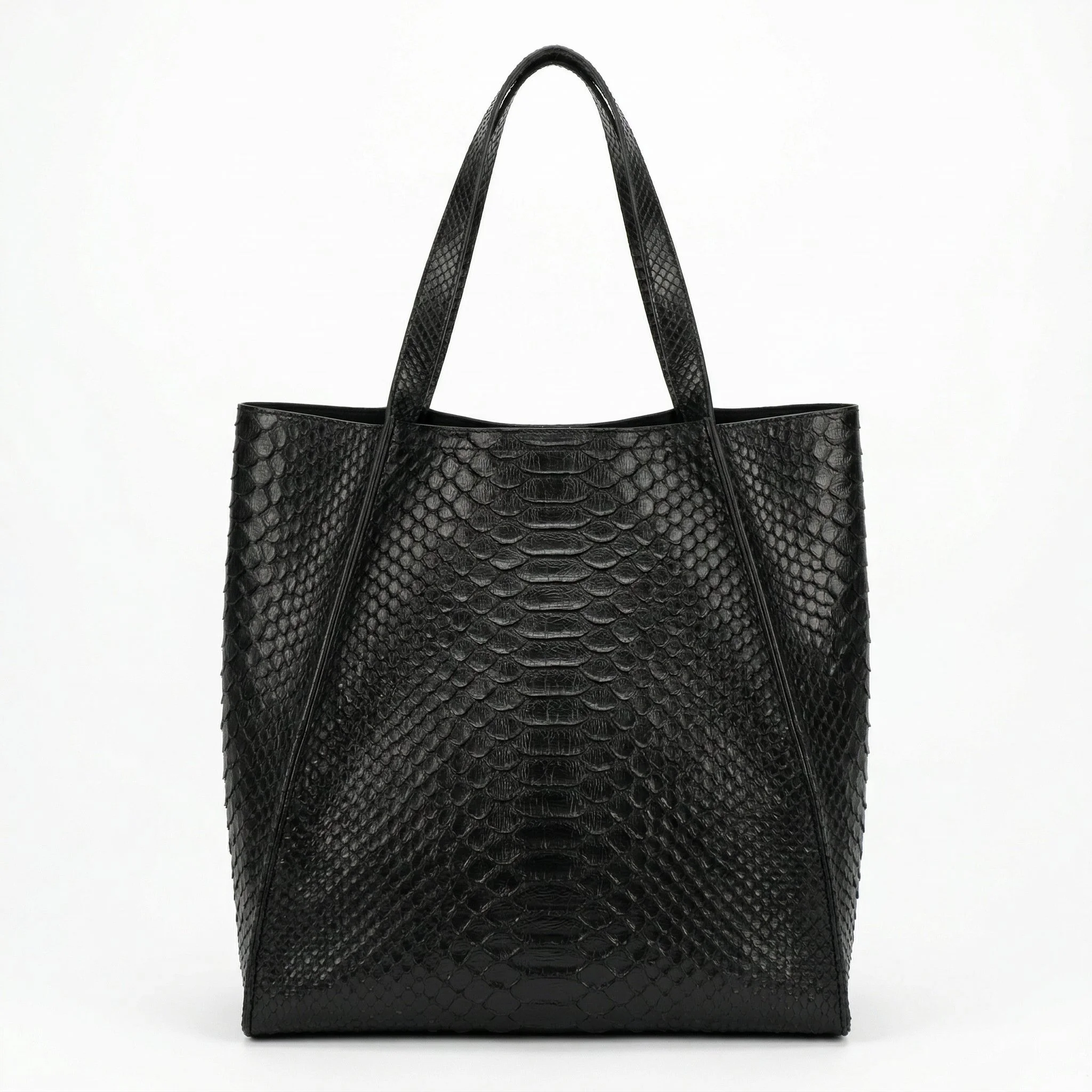 Vérité Sauvage Noir Serpente Bag