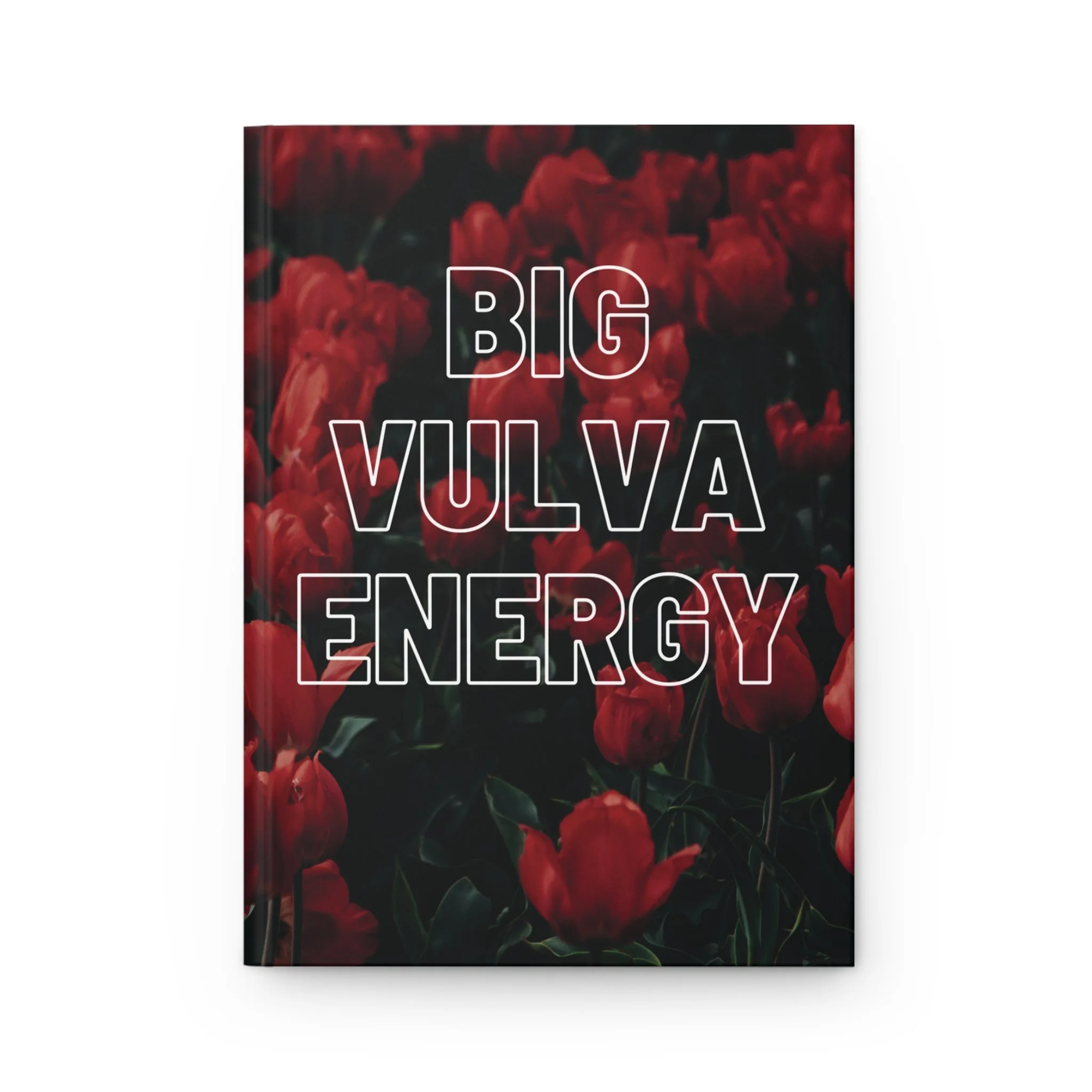 'Big Vulva Energy'  — Feminist Empowerment Hardcover Journal