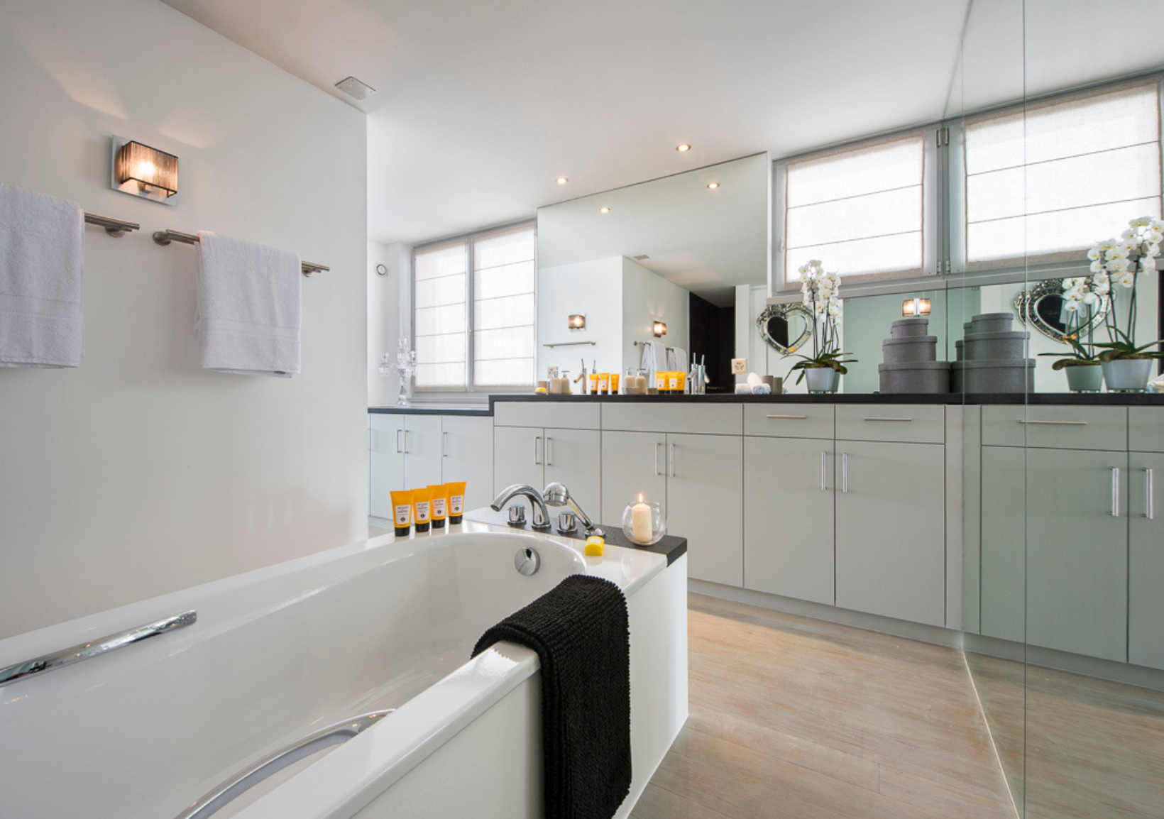 SIGNATURE VIP SUITE 
SECOND FLOOR

£32,500 solo • £30,000 per person sharing

Elegant, bright, and beautifully appointed.
This suite features a private terrace, dressing area, and a luxury en-suite — creating a perfect blend of privacy, comfort, and 