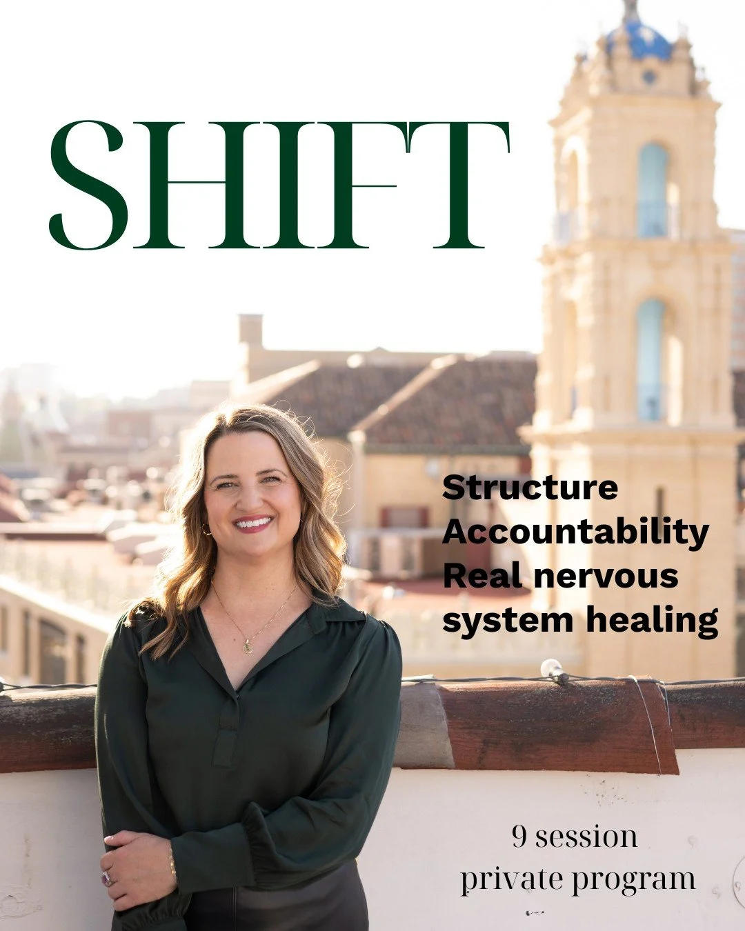 If you like knowing where you&rsquo;re going, SHIFT is for you.

It&rsquo;s an 8-session private program designed to help you:
&ndash; Regulate your nervous system
&ndash; Process grief and life transitions
&ndash; Rebuild inner safety and self-trust