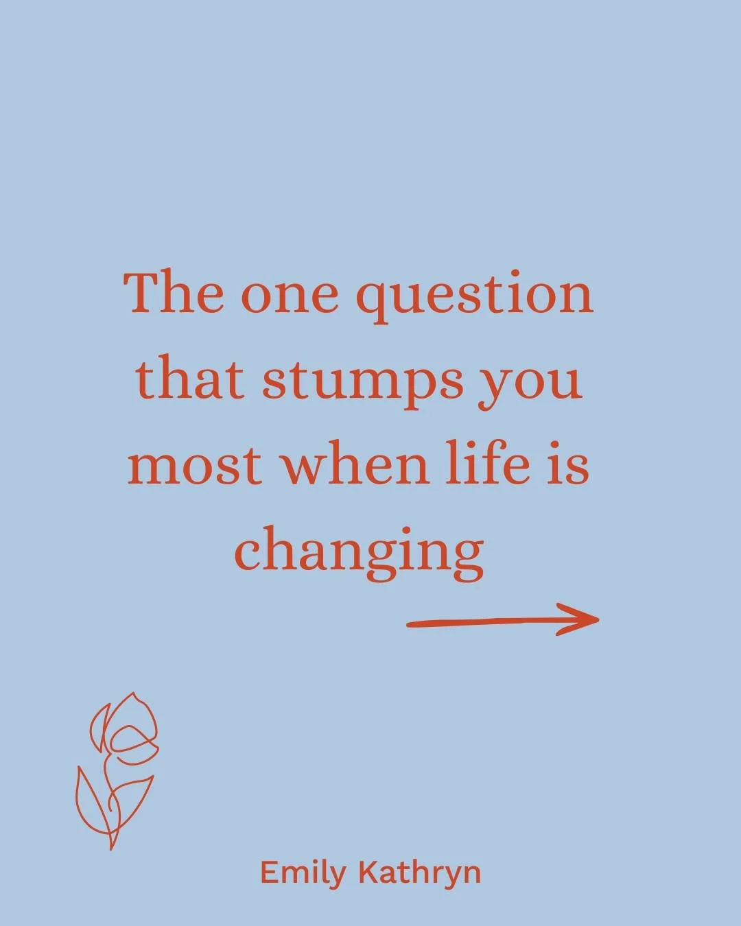 If this question stumps you, you&rsquo;re not alone.

I&rsquo;ve been there and so have so many others. 

Big life changes (even the ones you're looking forward to) can put your nervous system on edge.  And a system in survival mode is just trying to