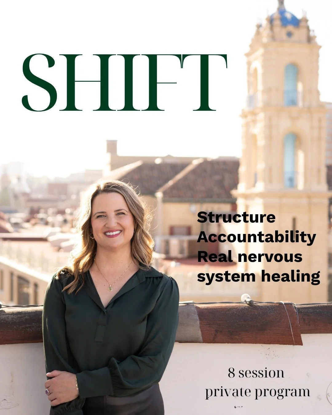 You hold everything together, and nobody asks if you're okay.

You're not falling apart, exactly. 
But you are tired. The kind of tired that sleep doesn't fix, because it's not really about sleep.

SHIFT is 8 weeks of slowing down enough to actually 