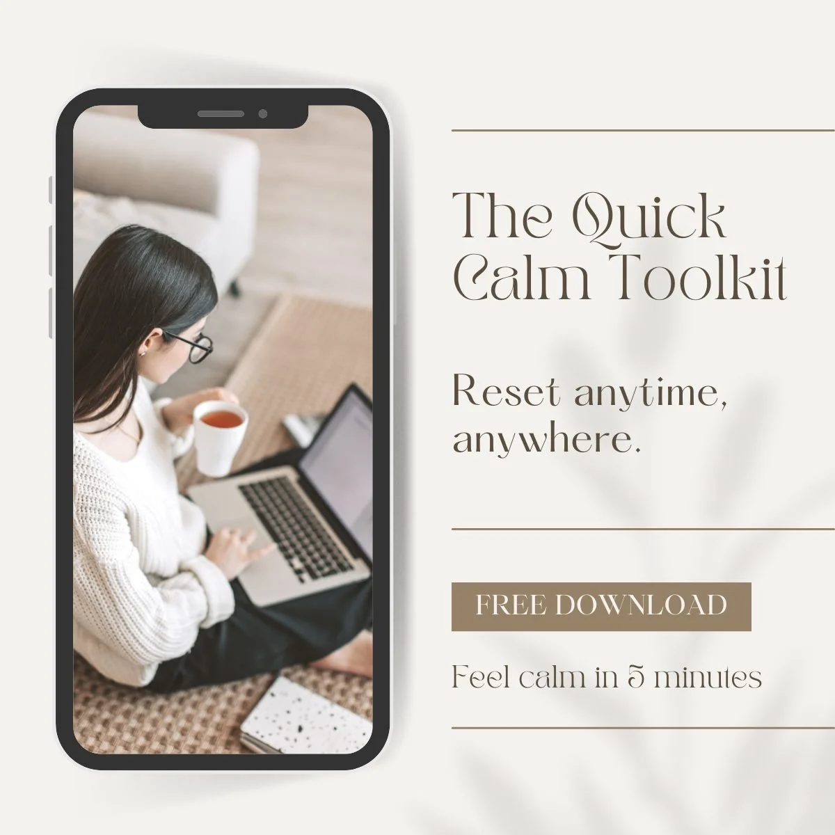 Ever thought to yourself:

&ldquo;My brain just won't slow down.&rdquo;

Life is shifting. Big decisions. Unfamiliar territory.
And your thoughts are moving faster than you can keep up.

With so much going on it&rsquo;s easy to forget some basics&hel