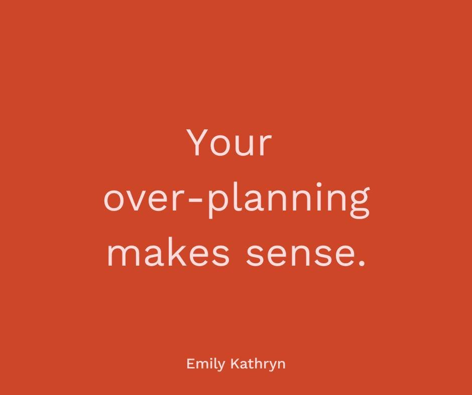 Sometimes anxiety doesn&rsquo;t look like distraction.

Sometimes it looks like:
Color-coded calendars
Perfectly organized plans
A packed schedule
One more errand
One more project
One more &ldquo;I&rsquo;ll just get this done real quick&rdquo;

From 