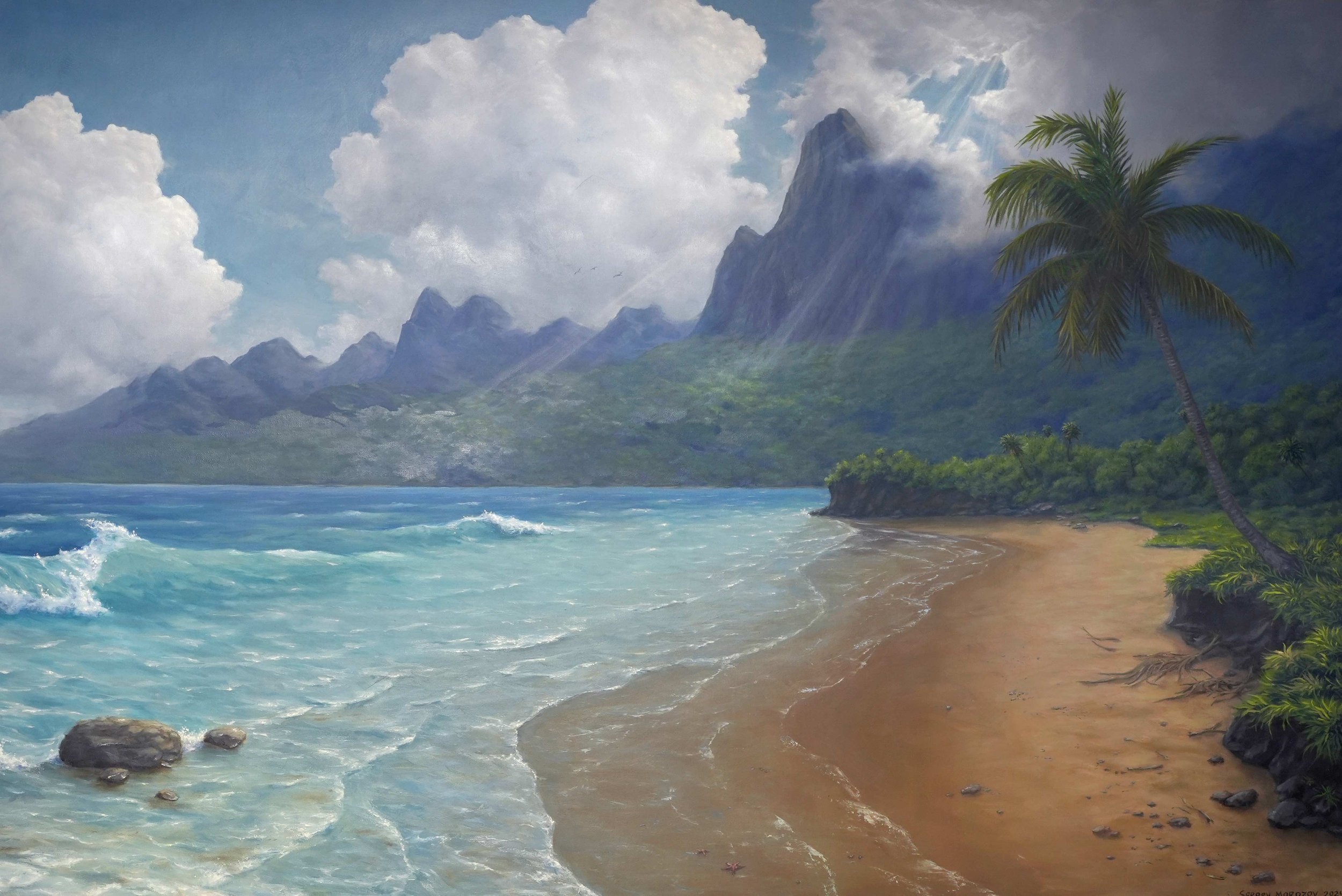 Ocean Calm - 70x50 cm (27.5x19.6 inch)