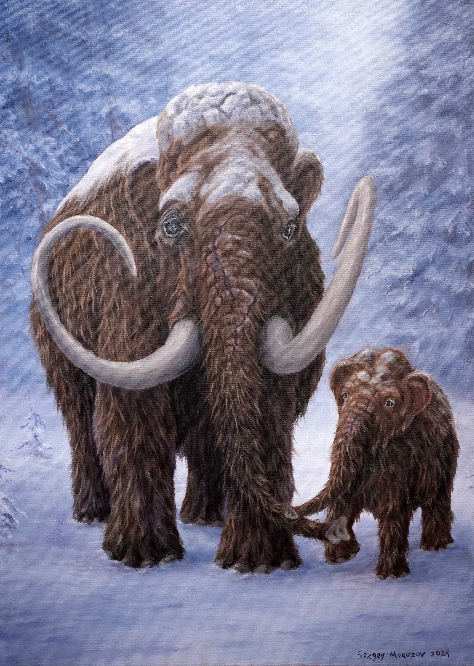Ice Age Guardians - 50x70 cm (19.6 × 27.5 inch)