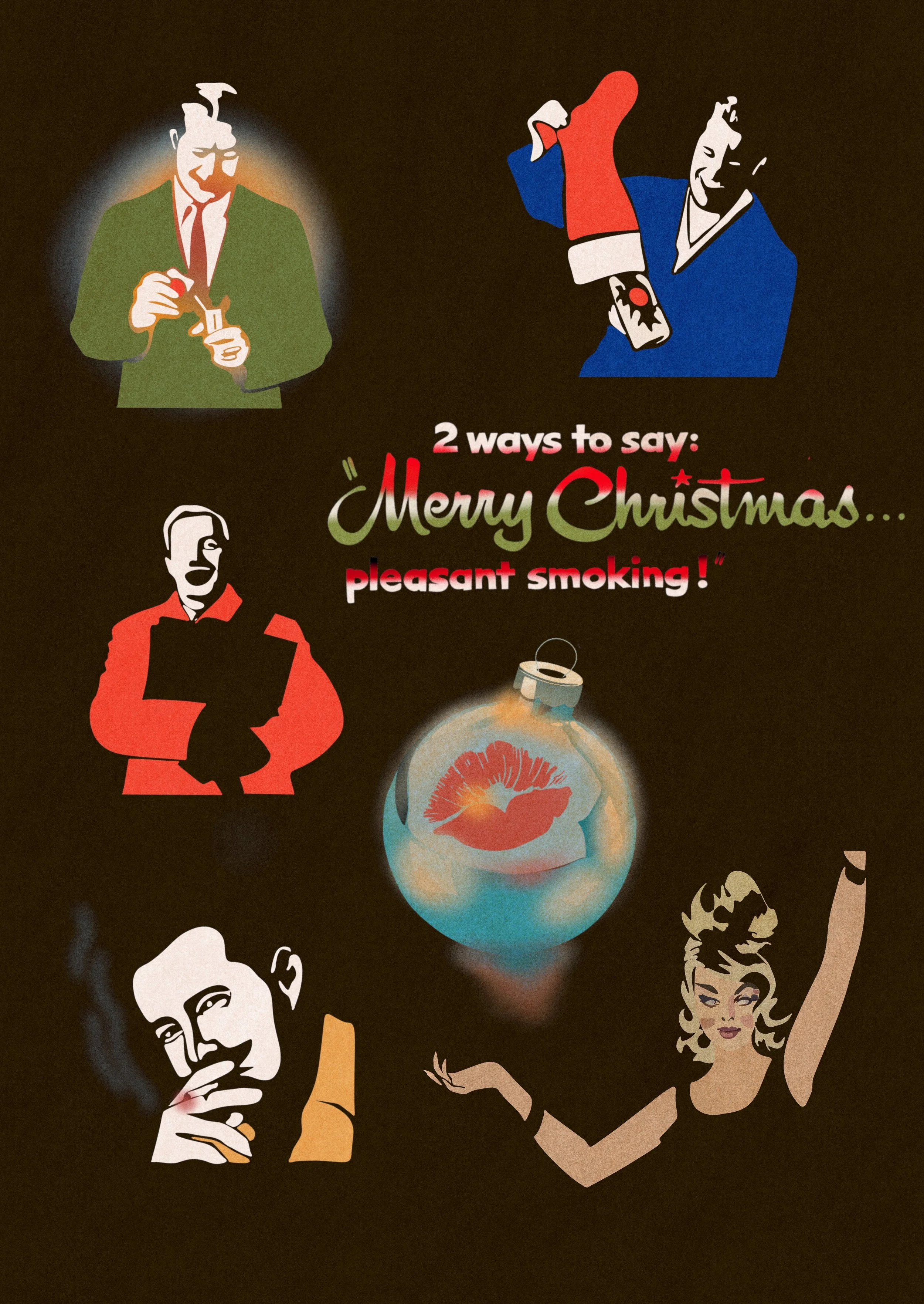 TWO WAYS TO SAY MERRY CHRISTMAS