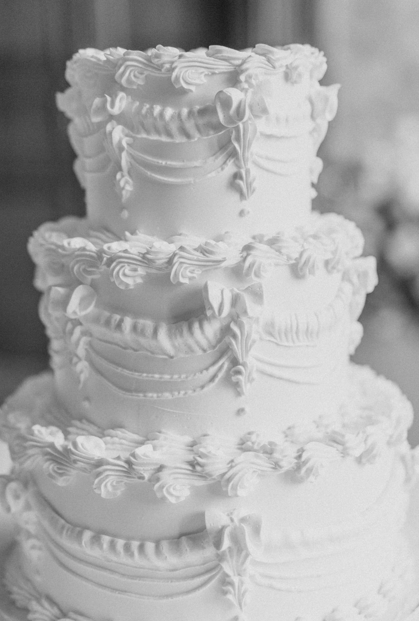 Hochzeitstorte dreistöckig mit Decor