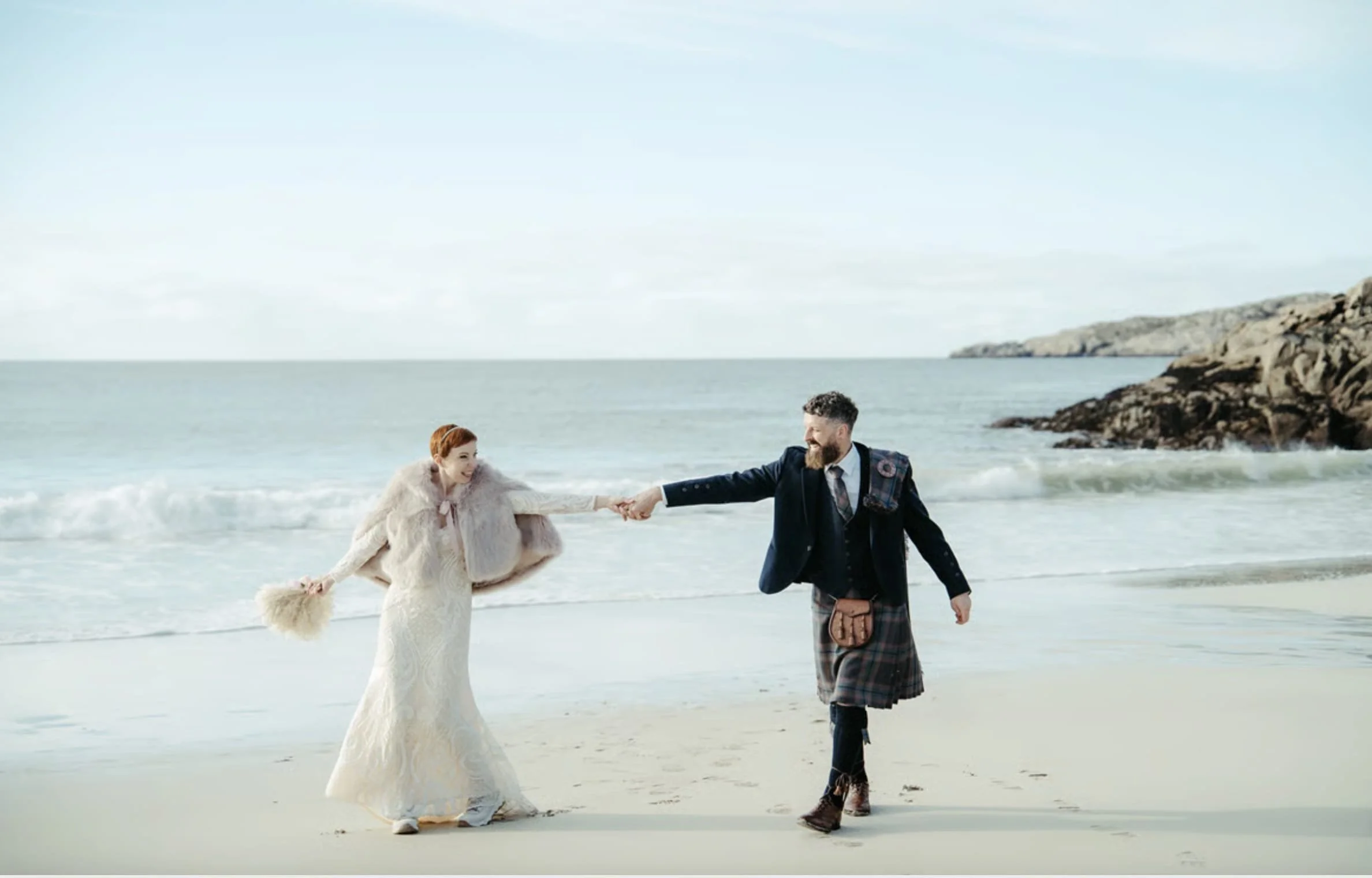 Kilt und Klippen – Hochzeit am Meer in Schottland