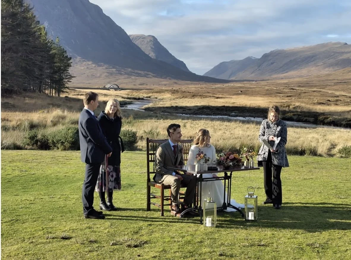 Freie Trauung im Kingshouse Glencoe