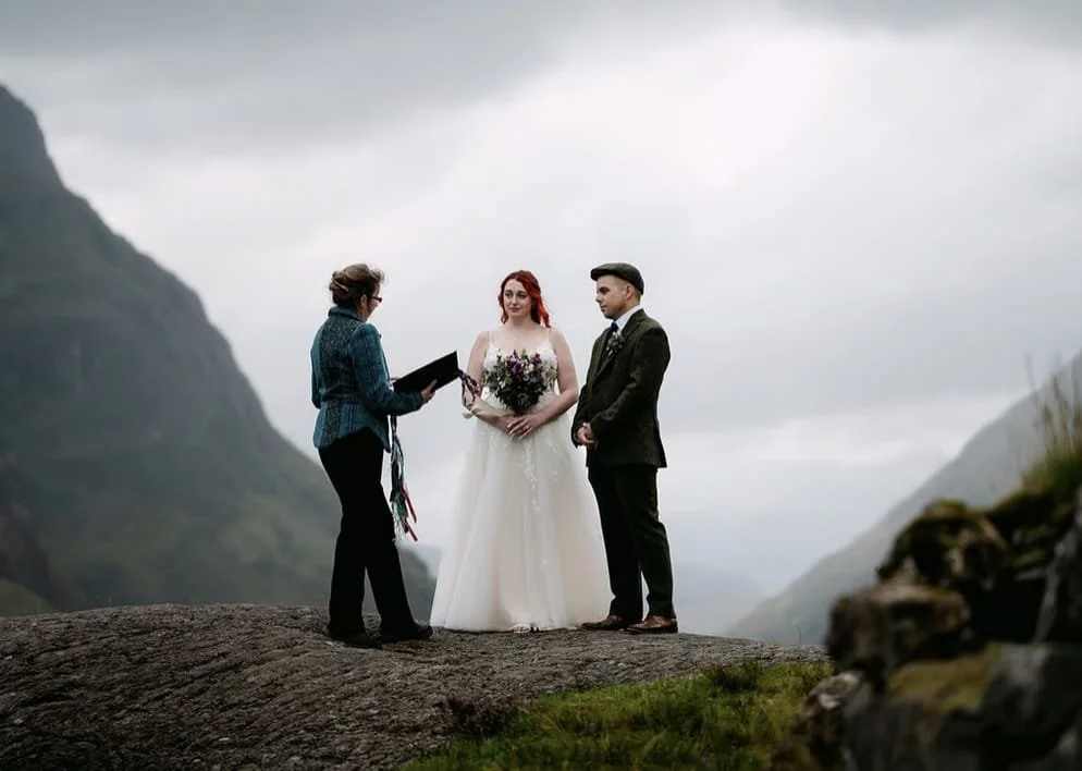 Trauung in der Nebellandschaft – Destination Wedding Schottland