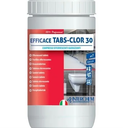 Argonit Tabs Clor 1 kg – Disinfettante Battericida in Compresse per Uso Civile, Industriale e Ospedaliero