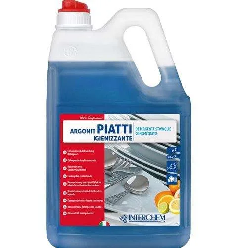 Argonit Piatti Igienizzante 5 kg – Detersivo Concentrato Antibatterico per Stoviglie