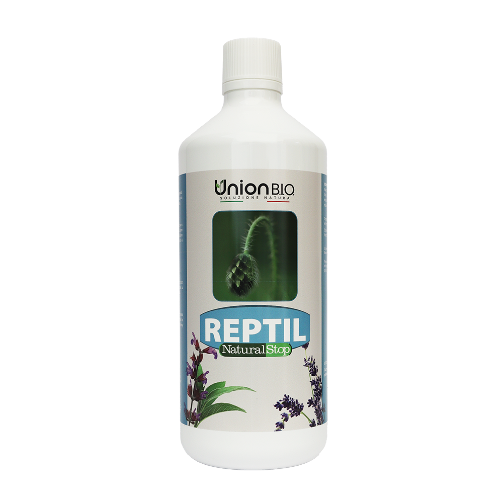 Reptil Natural Stop 1 L – Disabituante Eco-Friendly per Serpenti e Lucertole, Barriera Vegetale Sicura