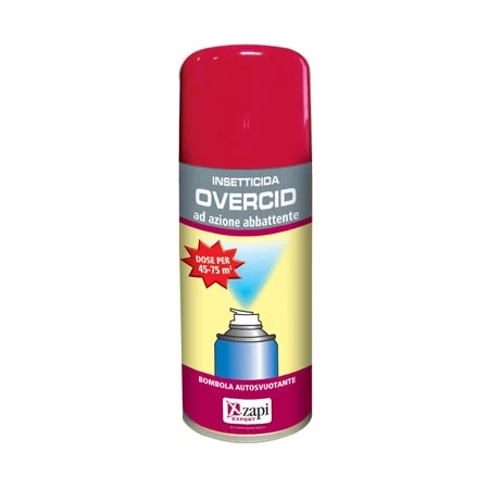 Overcid Insetticida Spray Autosvuotante 150 ml Protemax – Azione Rapida contro Insetti Volanti e Striscianti