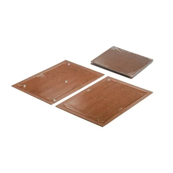 Tavole Collanti per Ratti e Topi - Super Eco Tablet - Trappola Adesiva in Faesite - Confezione 2 Pz. - per Derattizzazioni - Non Tossiche