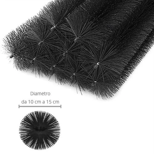 Scovolo Dissuasore Antivolatile 120×15 cm – Protezione Grondaie e Pannelli Fotovoltaici