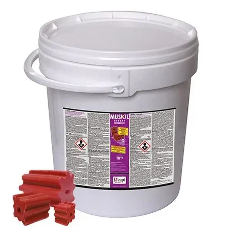 MUSKIL FORABLOCK 10 kg – Esca Rodenticida Professionale Bromadiolone Difenacoum per Topi e Ratti