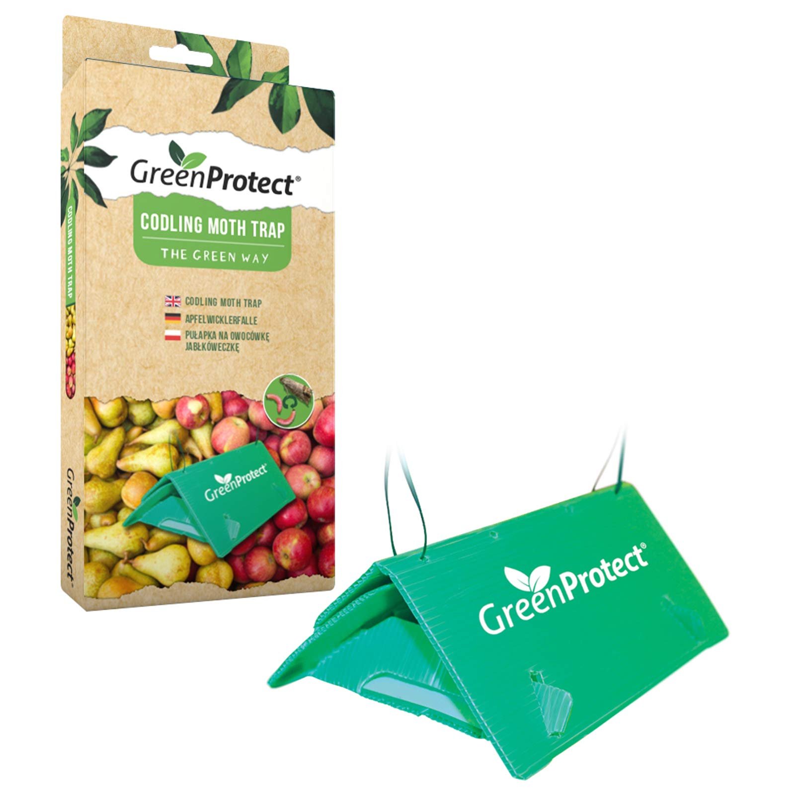 Trappola a Feromoni per Tignola delle Mele - 2 Pezzi | Controllo Ecologico Insetti Frutteti