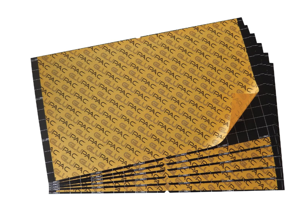 Piastre Collanti Nere 45x29 cm per Lampade UV – Non Tossiche, Alta Aderenza, 6 Pezzi