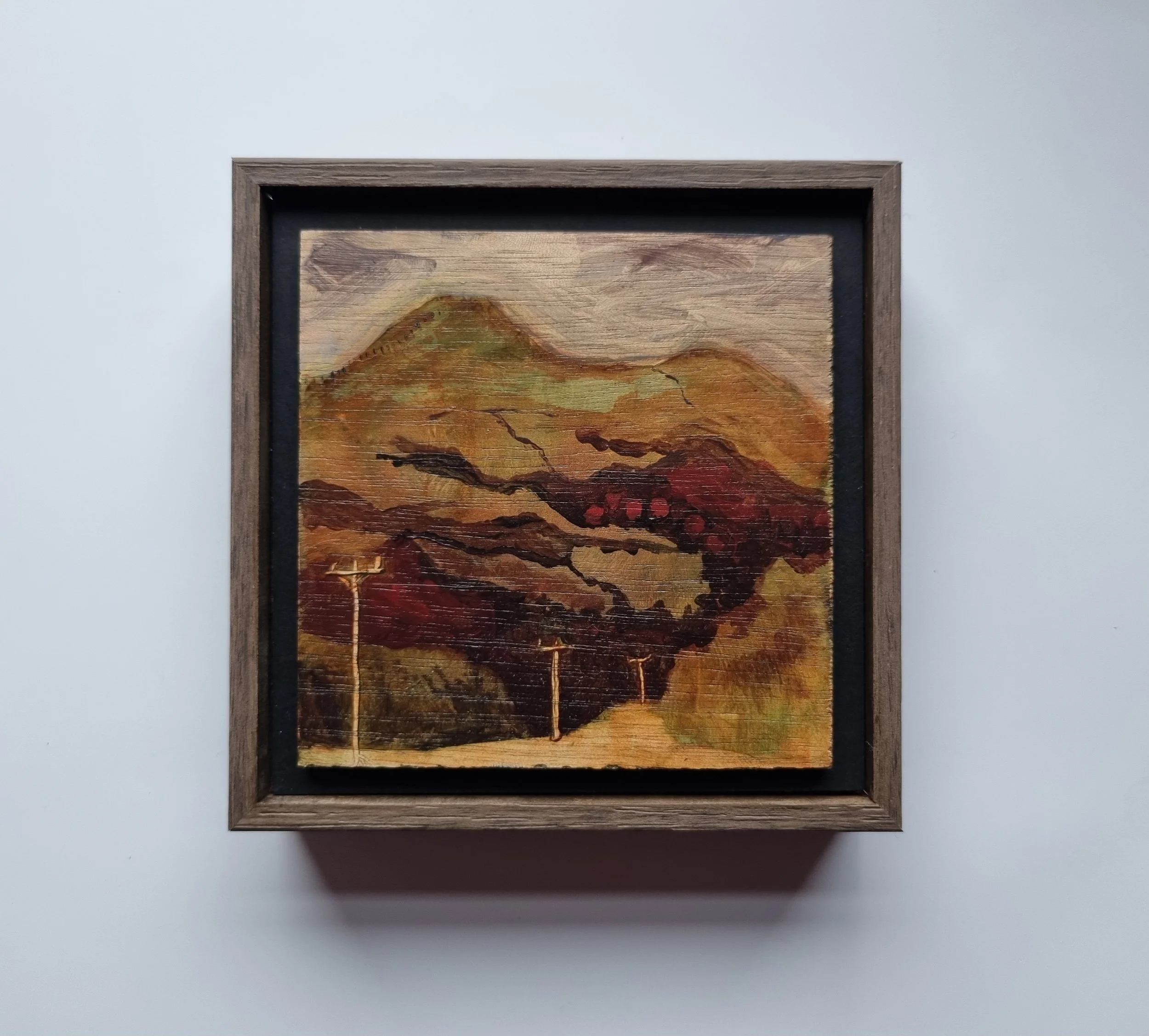 The horizon's utmost boundary

Artist-grade acrylic on wooden panel 
10 x 10 cm
£100