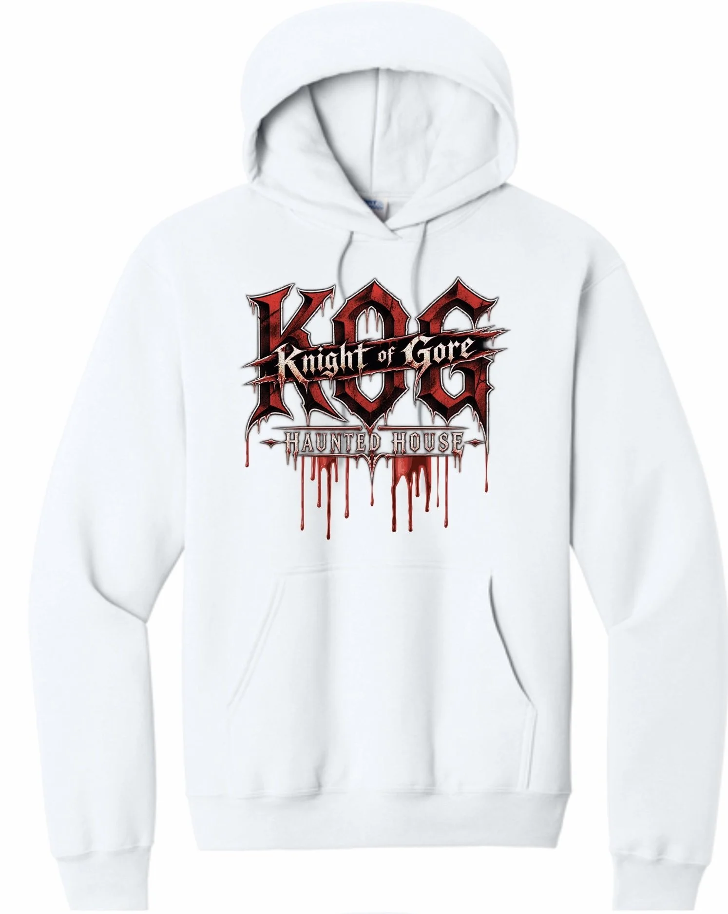 KOG Drip White Hoodie