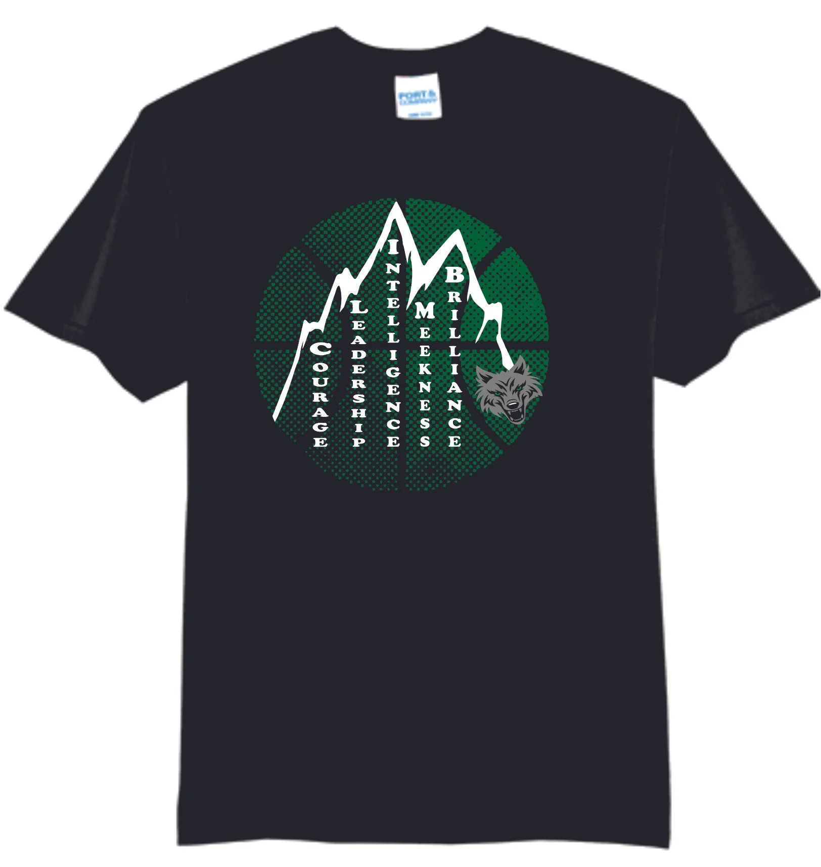 Basketball CLIMB Logo T Shirt