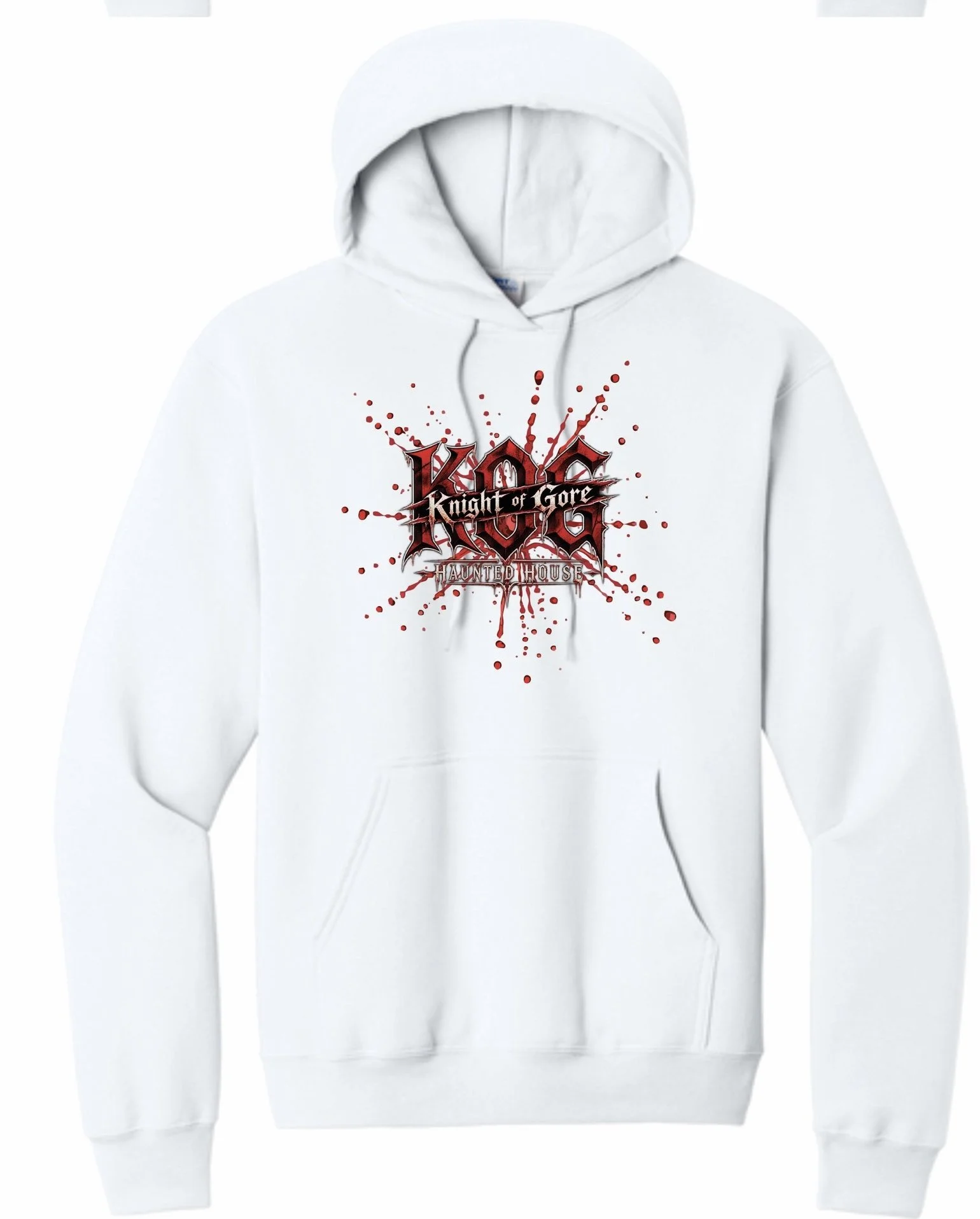 KOG Splatter White Hoodie