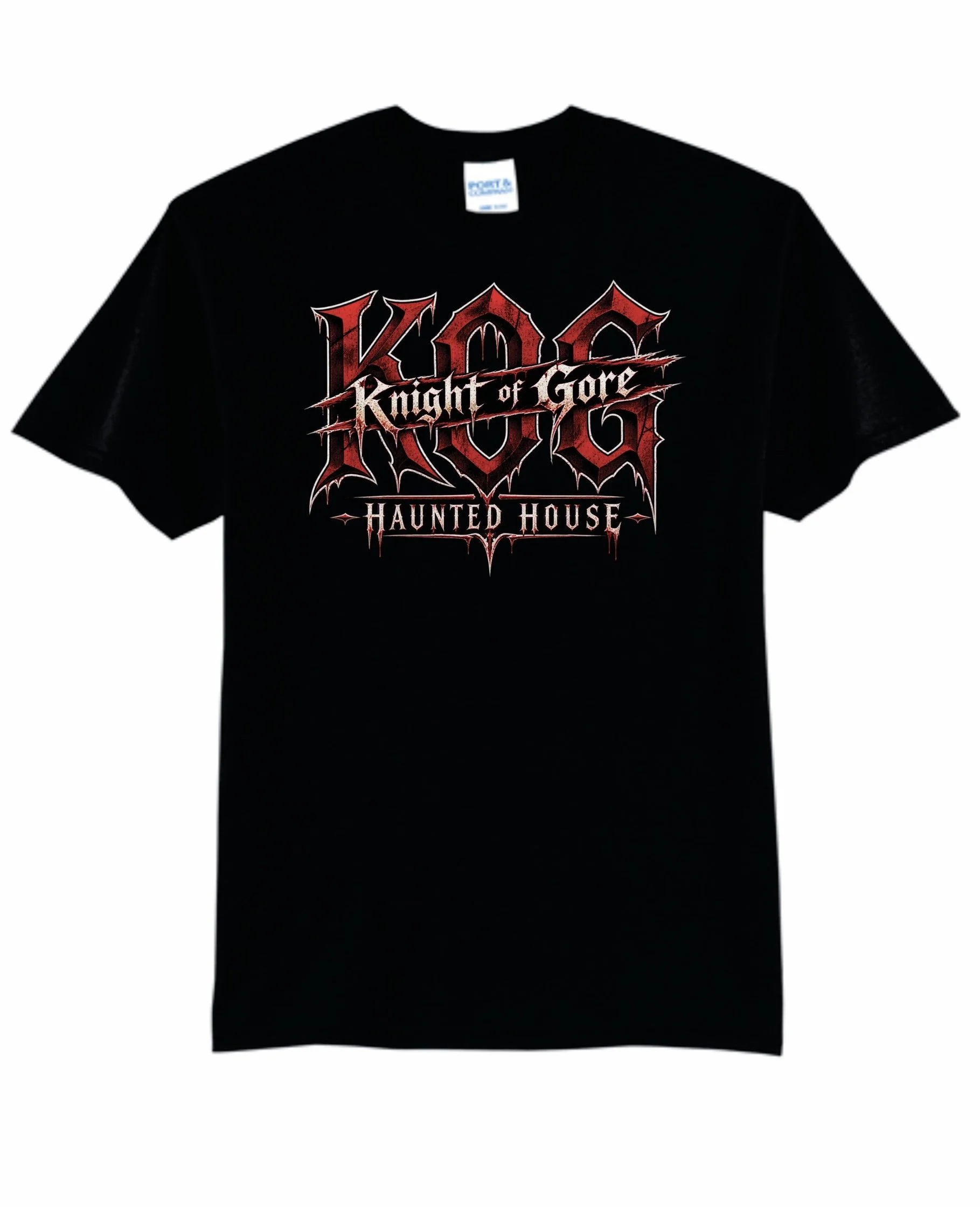 KOG Regular Black T Shirt