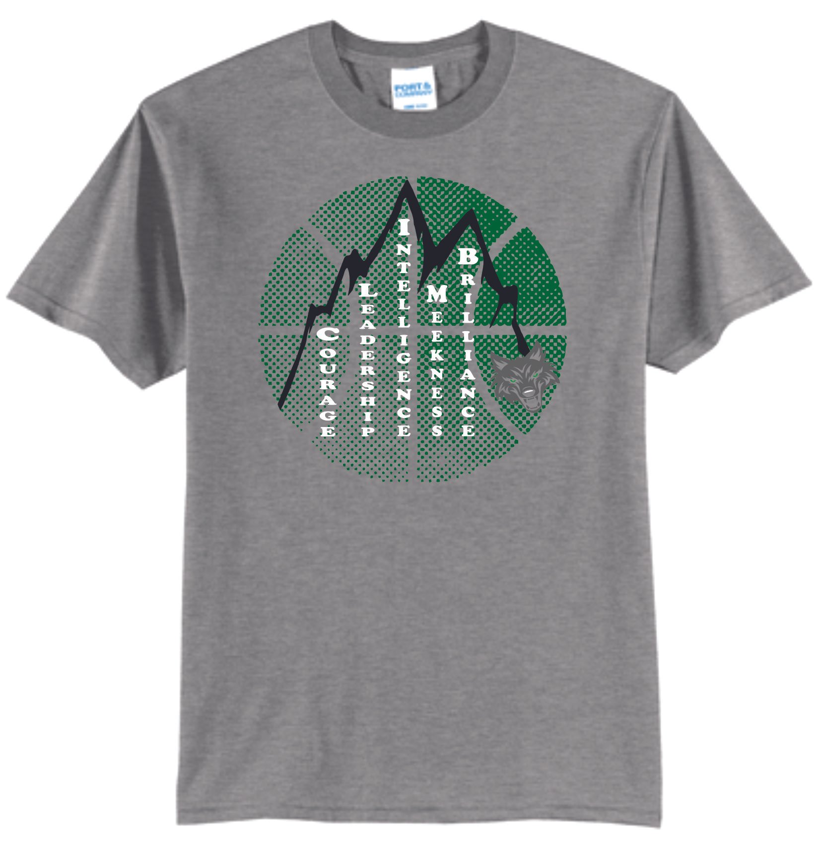 CLIMB BASKETBALL GREY T SHIRT.jpg