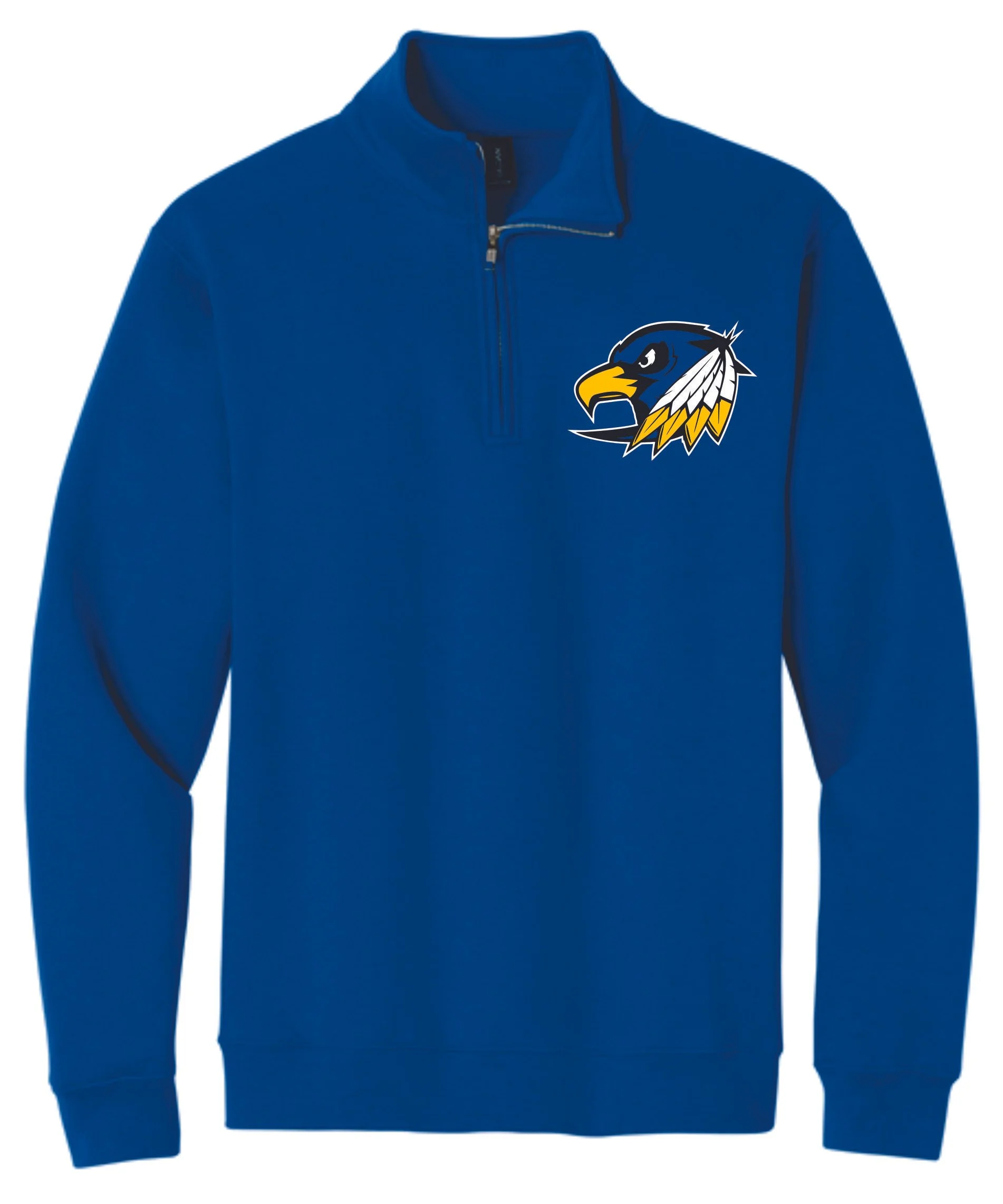 Blue Quarter Zip