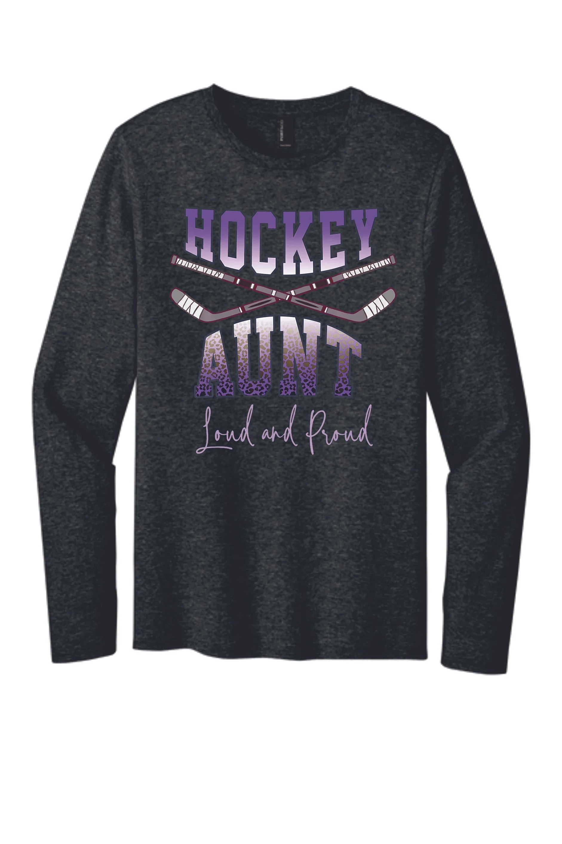 Hockey Aunt Long Sleeve