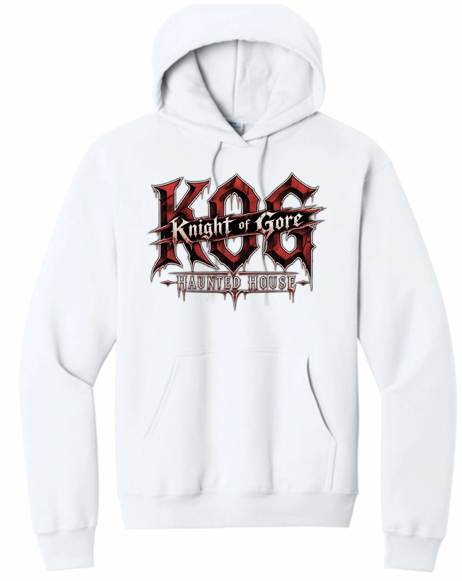 KOG Regular White Hoodie