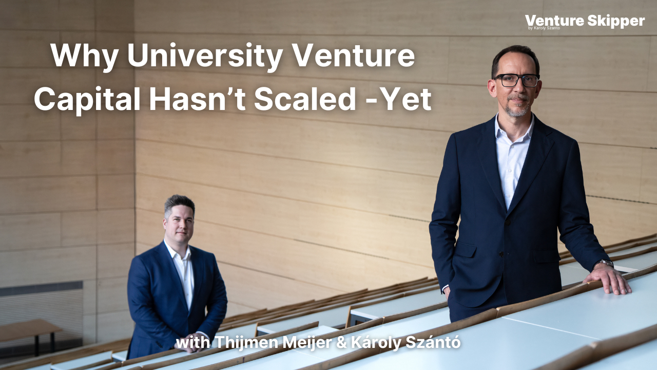 EP10 - Why University Venture Capital  Hasn't Scaled - Yet 