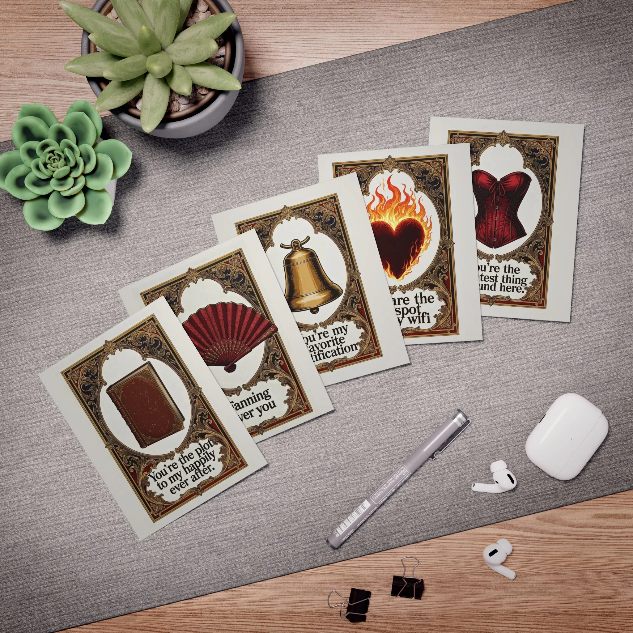 Punny Victorian Valentines 2026
