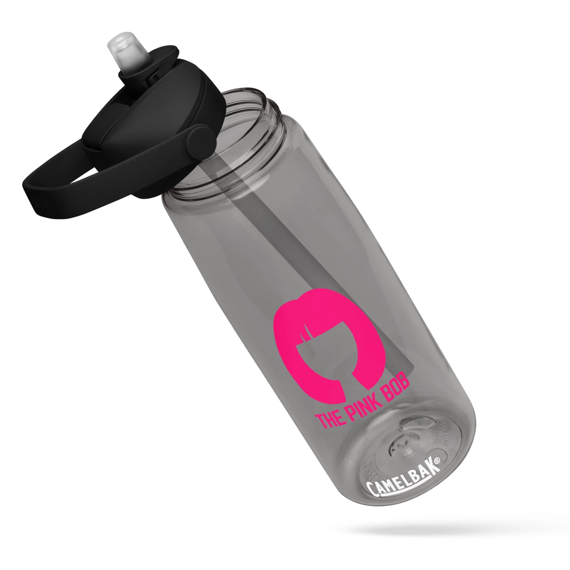 The Pink Bob Flip straw water bottle