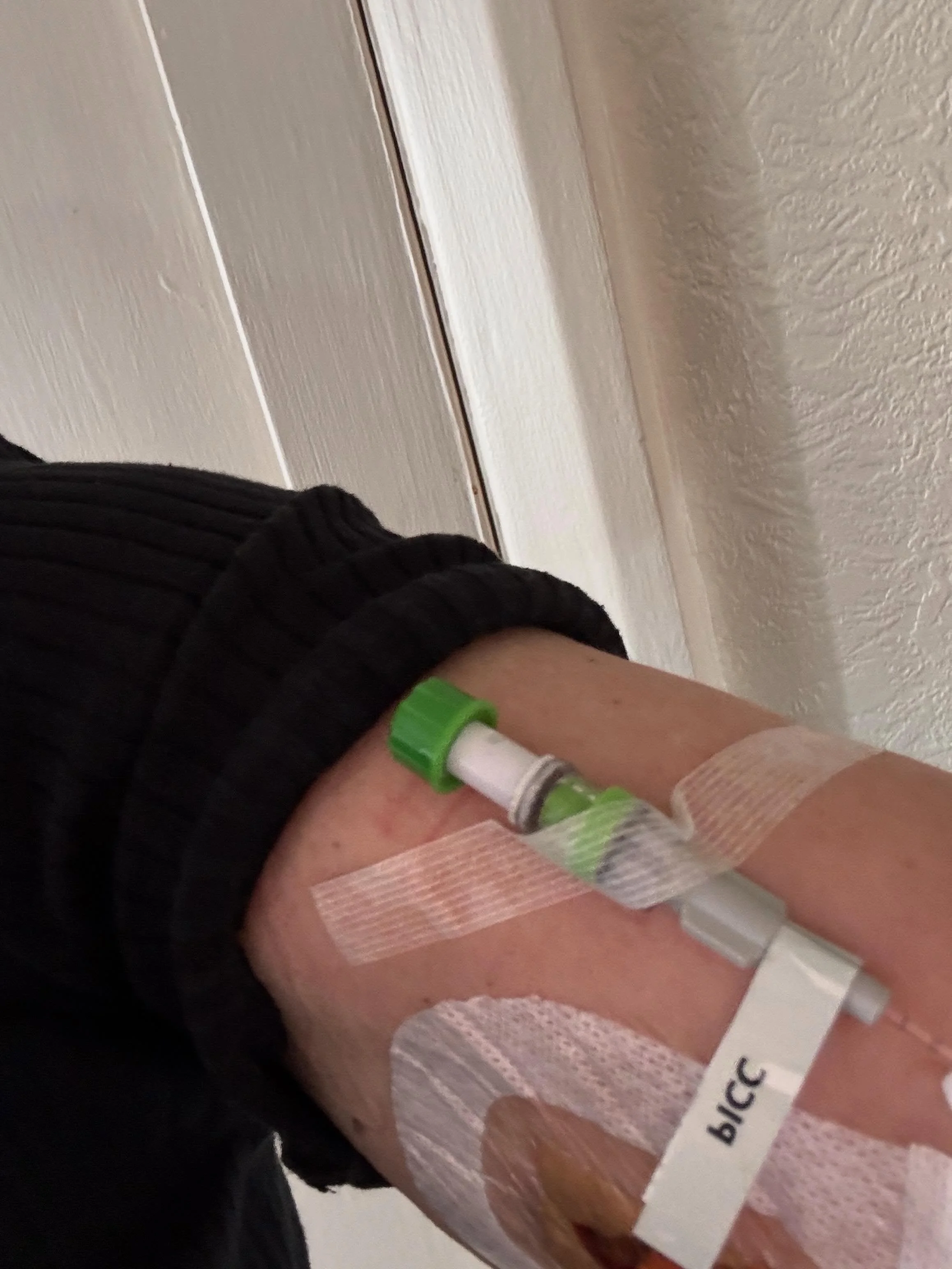 One of the strangest parts of cancer treatment isn&rsquo;t something people often talk about.

It&rsquo;s the PICC line. Or a port.

At first, it feels like something that doesn&rsquo;t belong to you. You learn how to shower with it, sleep with it, p