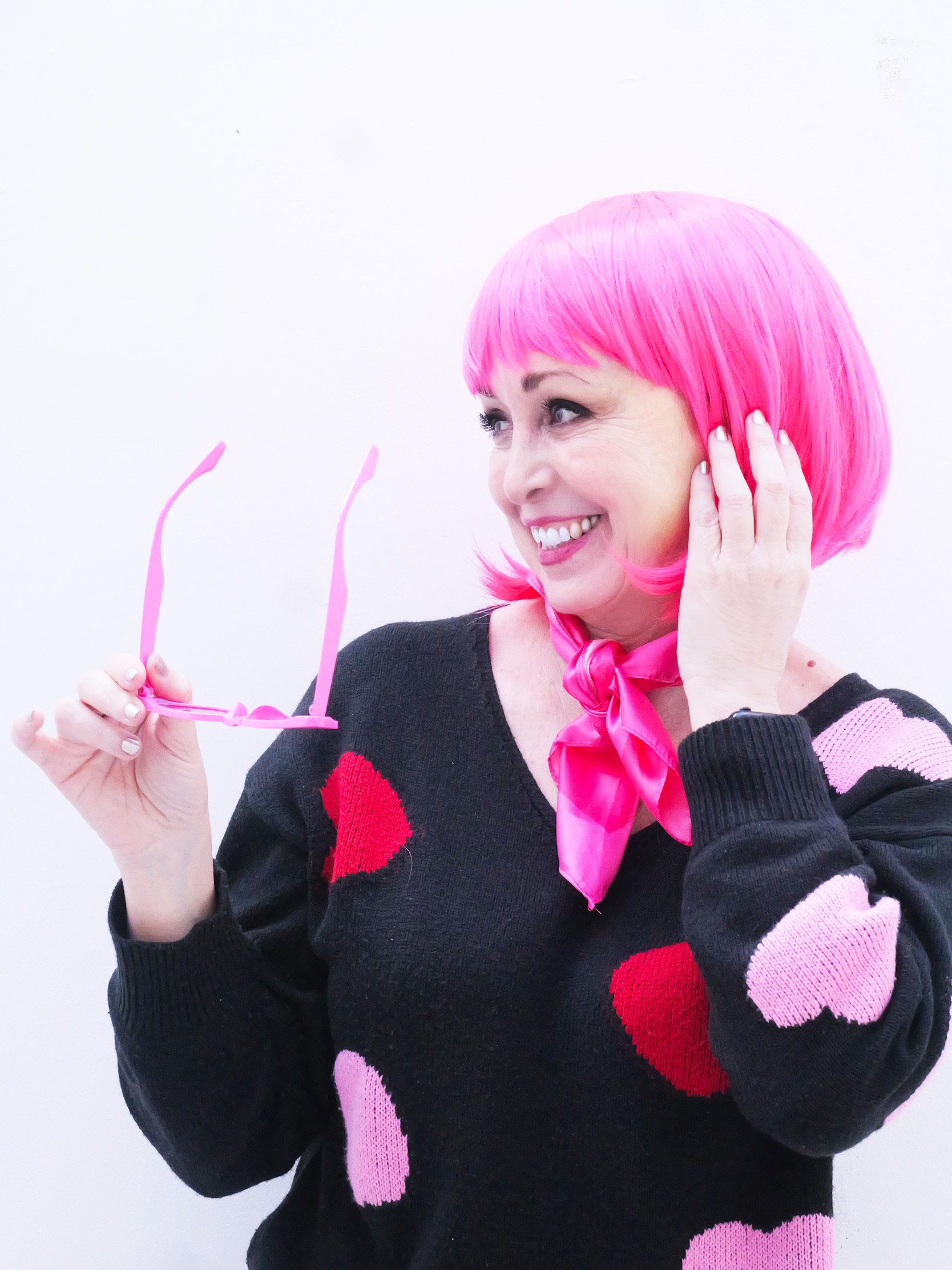 The Iconic Pink Bob Wig
