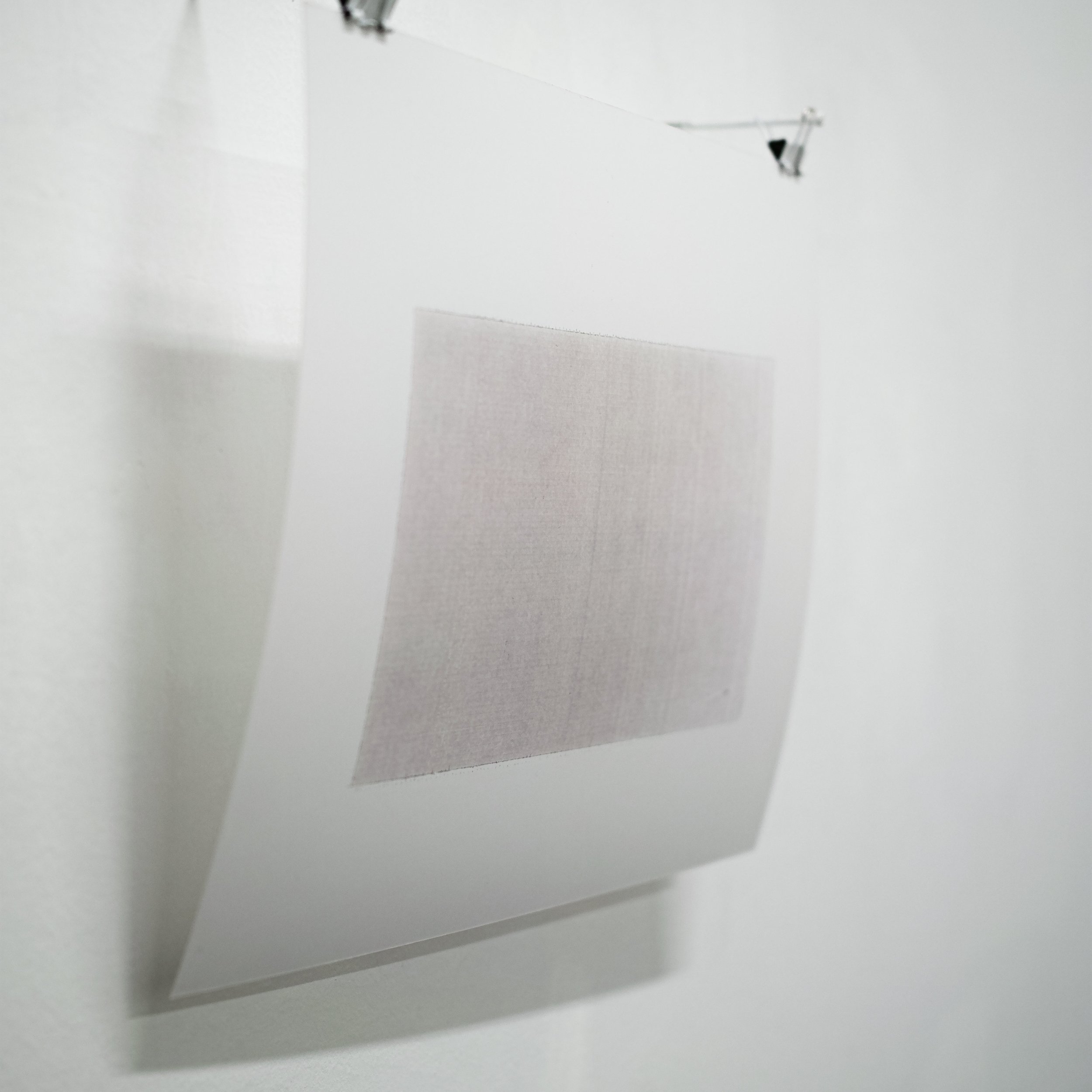 Digital c-print that utilizes repetitive patterns to construct the work.