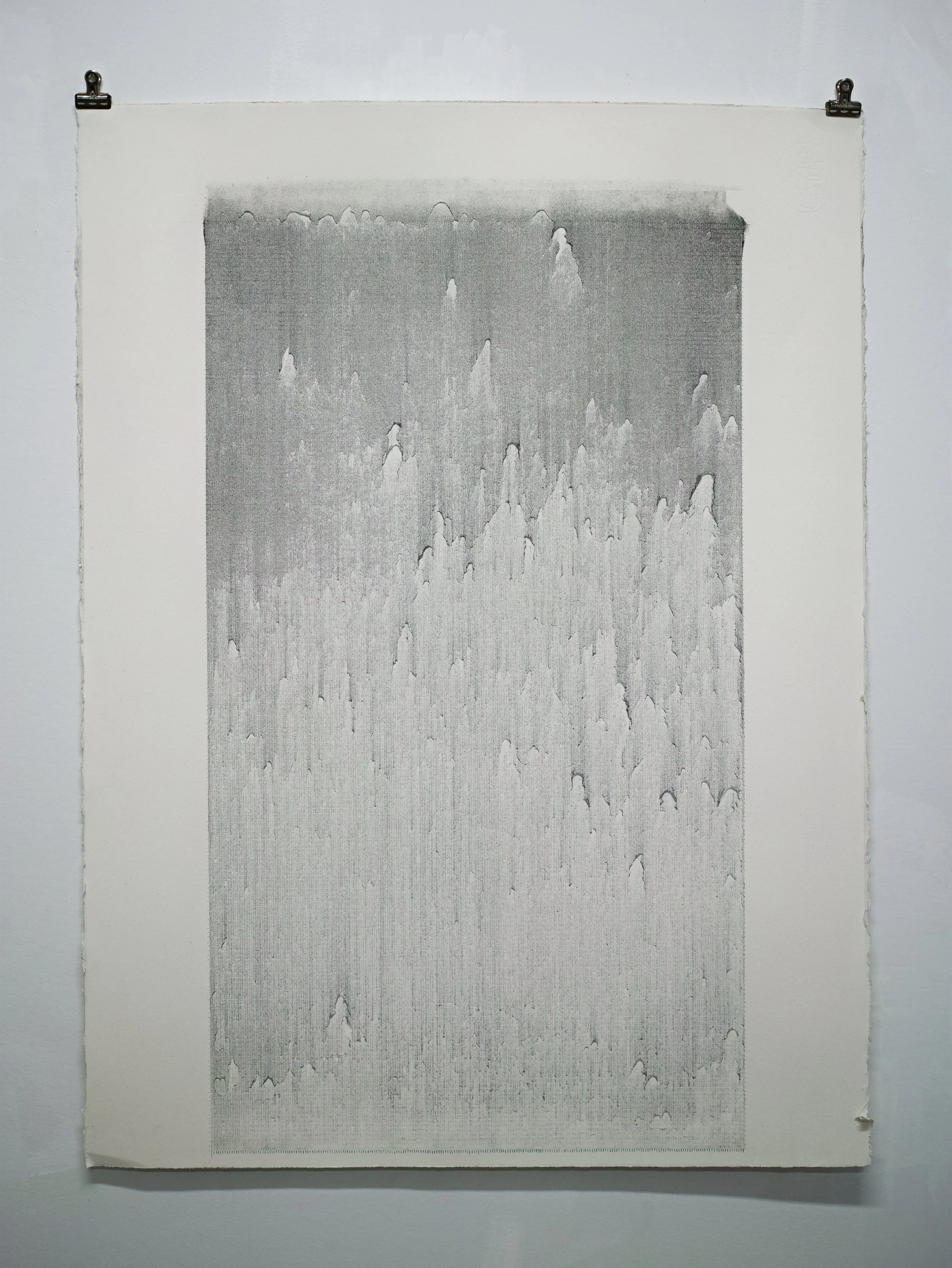 Large scale drawing part of a Triptych.