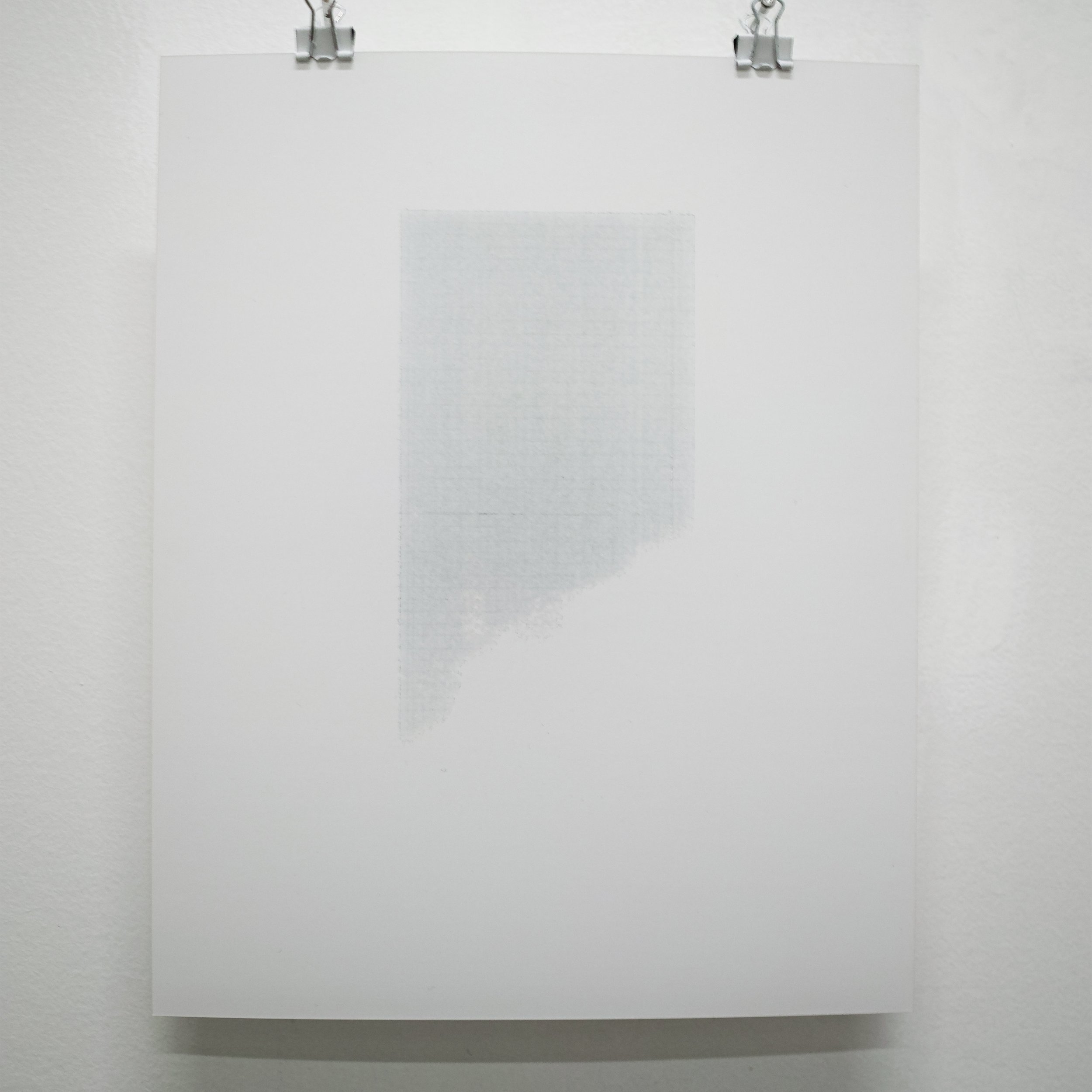 Almost white digital photograph with blank space/余白.