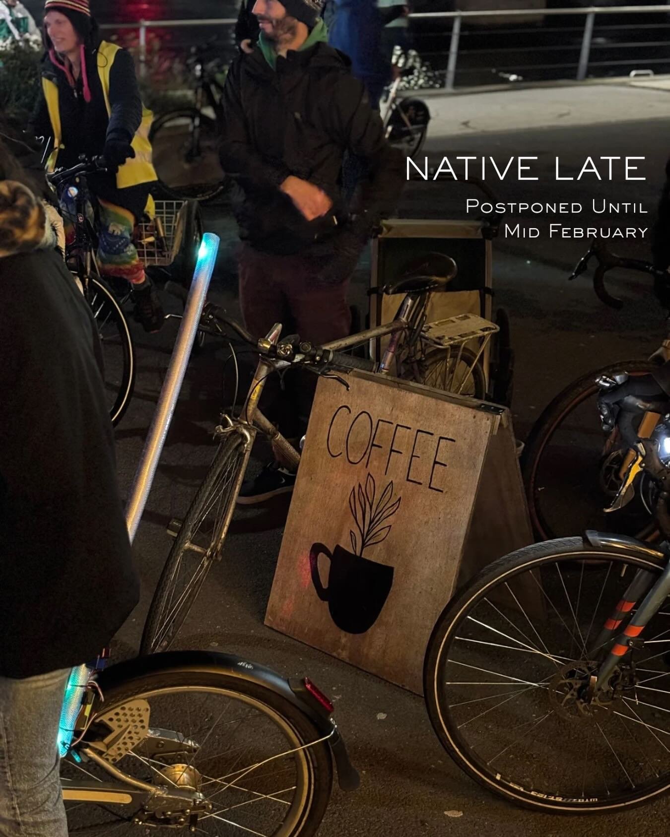 The Kiosk will close at 4pm on Friday&rsquo;s until mid February 🌛

We will be open for all you @criticalmassbelfast goers on Friday 30th, closing when we see you off! 

We hope all our Friday eve regs understand- the colder nights haven&rsquo;t bee